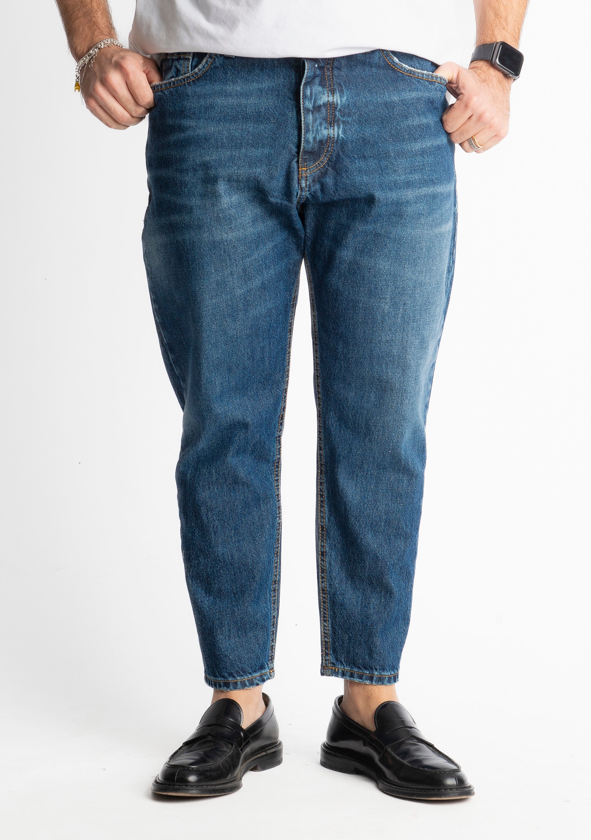 Jeans Uomo Carrot Fit S160