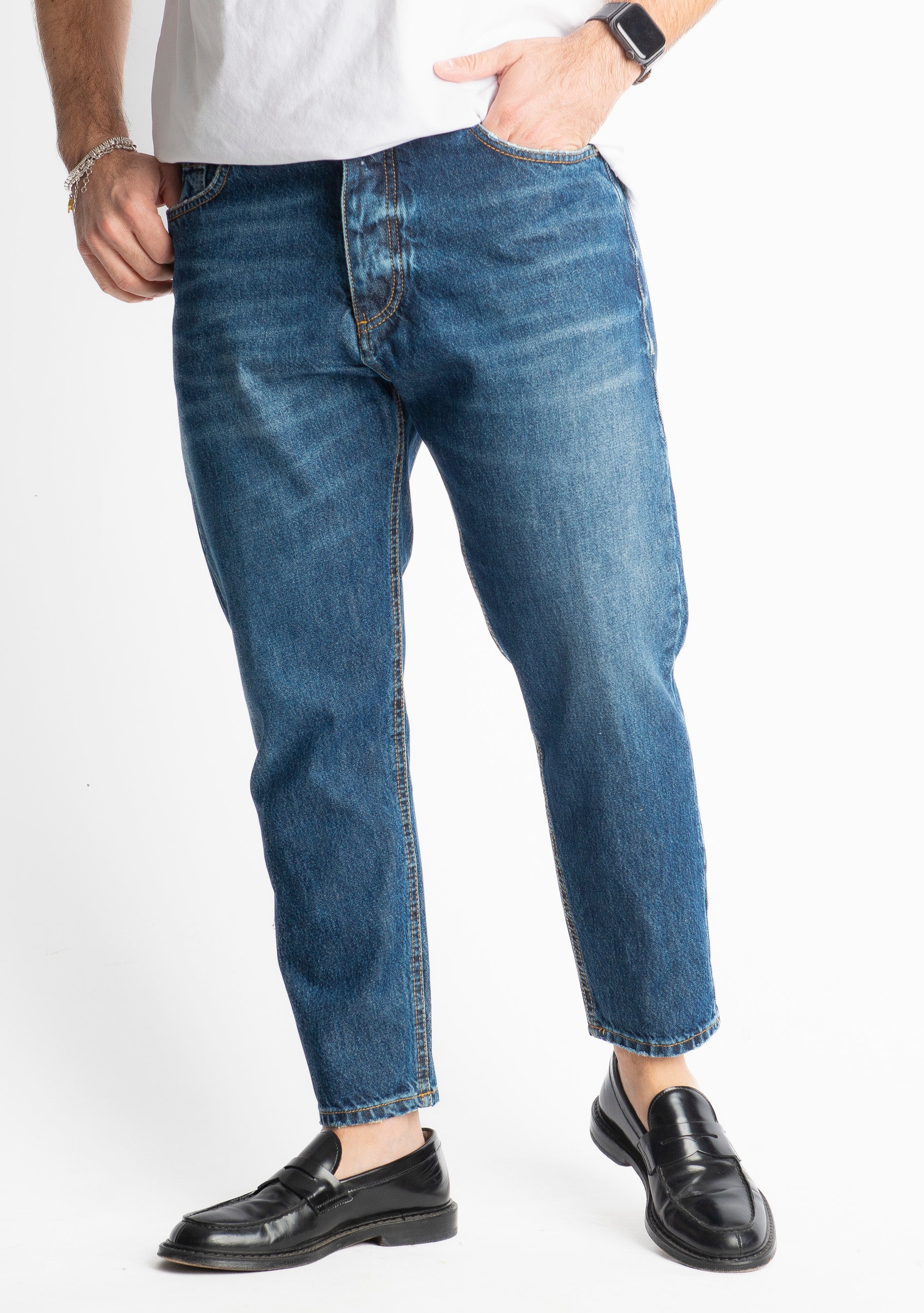 Jeans Uomo Carrot Fit S160