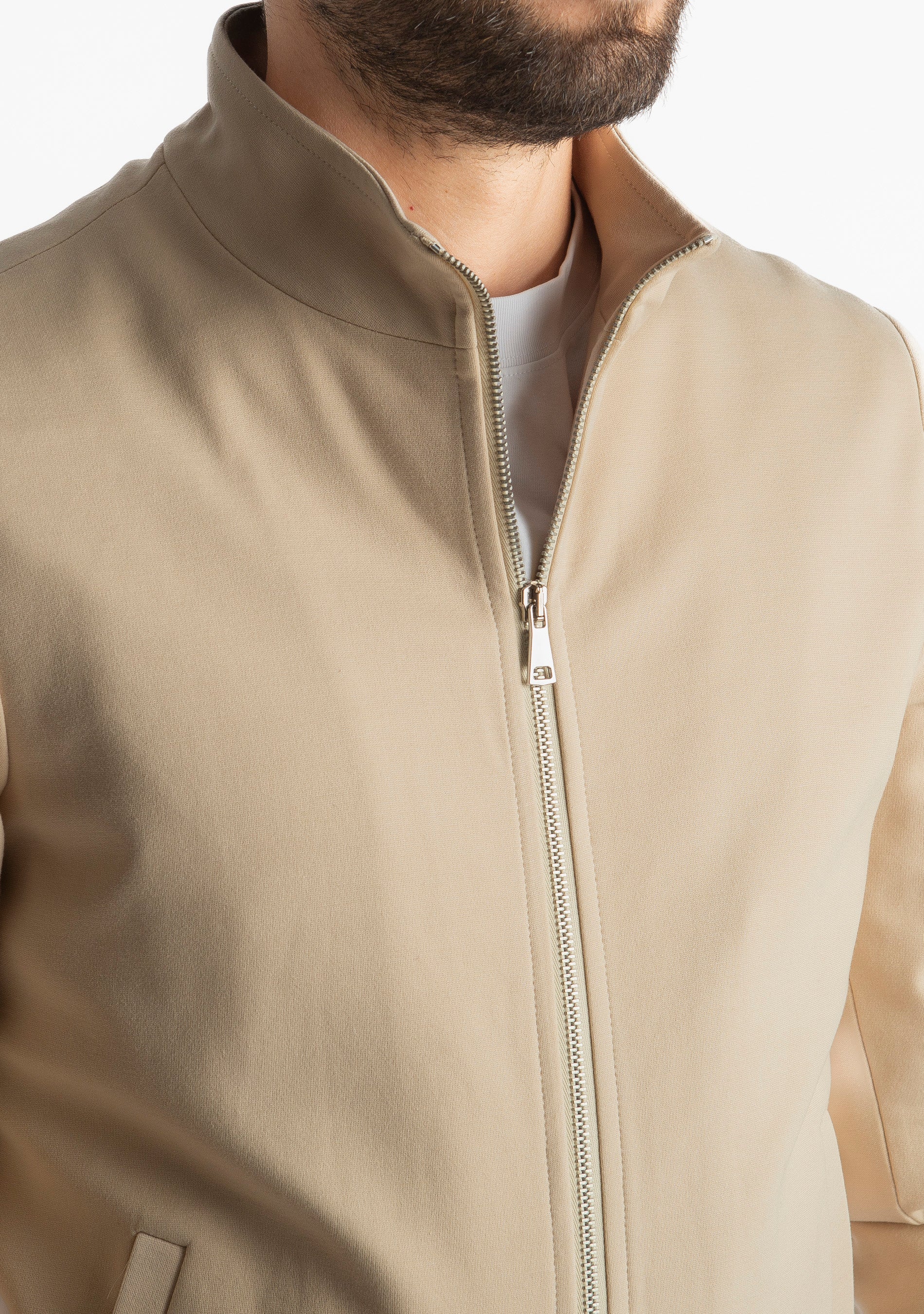 Giubbotto Punto Milano Beige