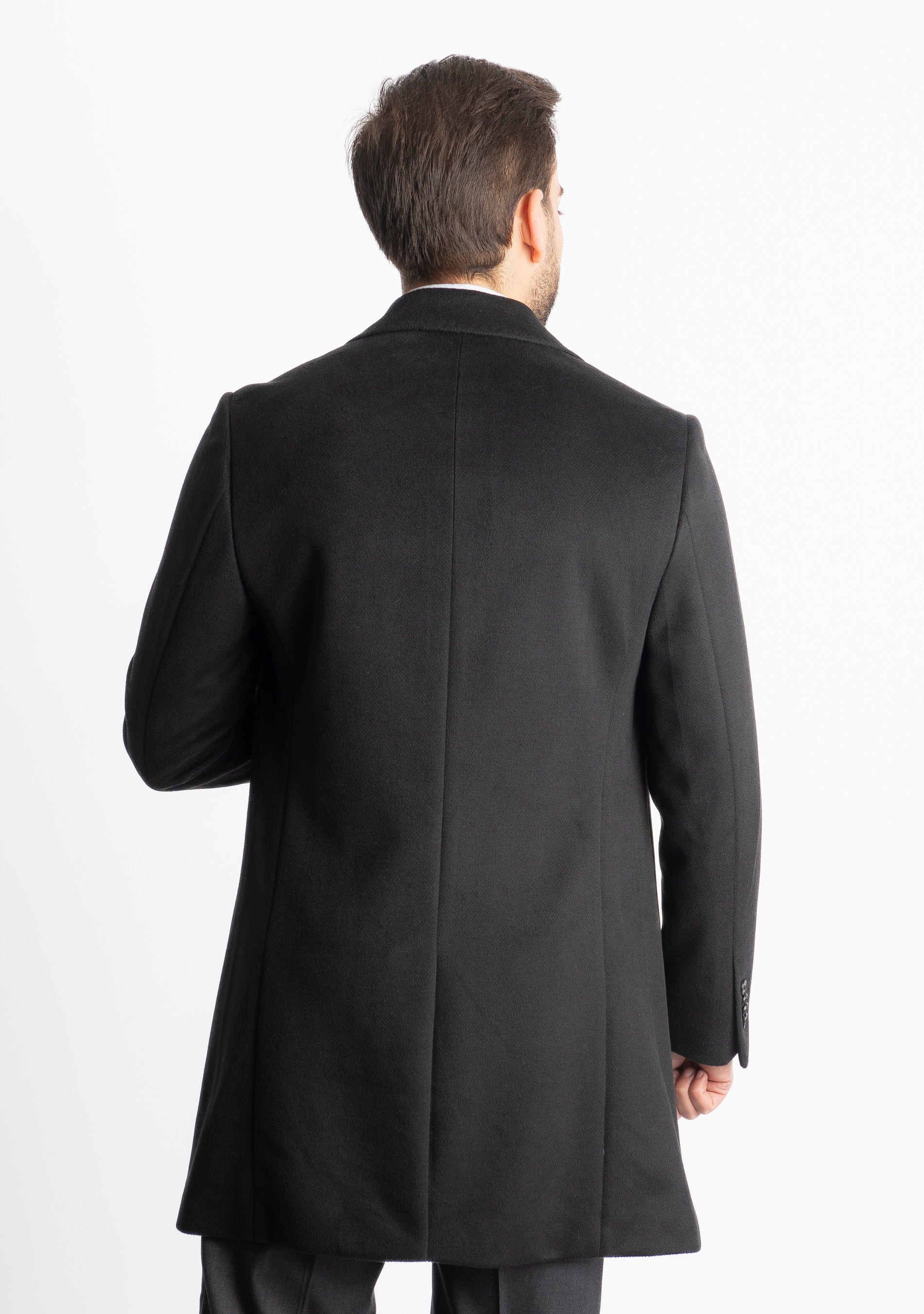 Cappotto Uomo DF04 Nero