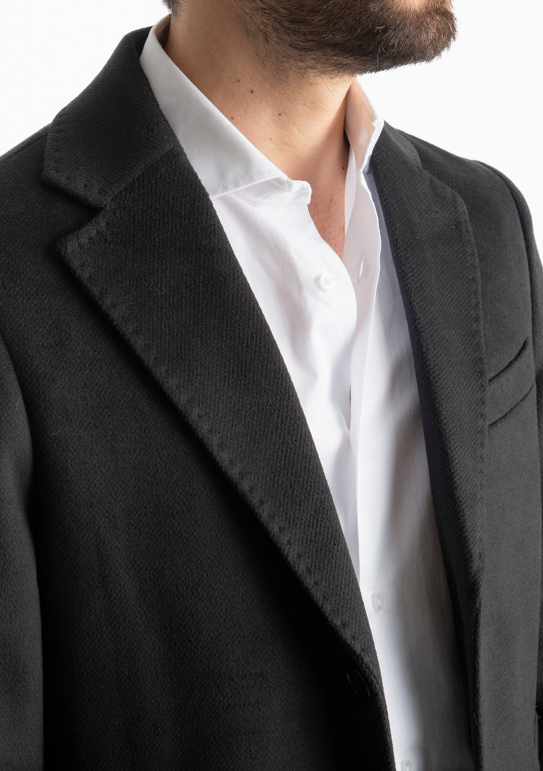 Cappotto Uomo DF04 Nero