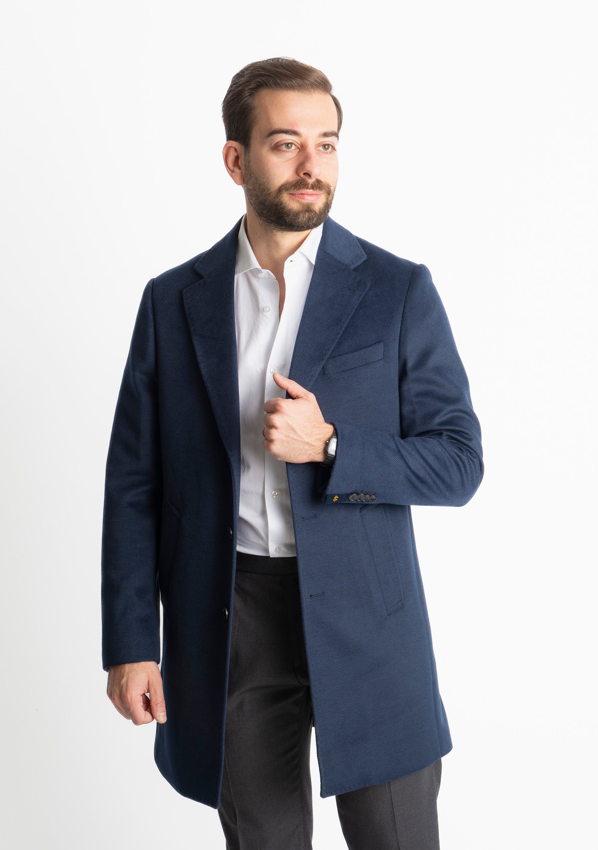 Cappotto Uomo DF04 Blu