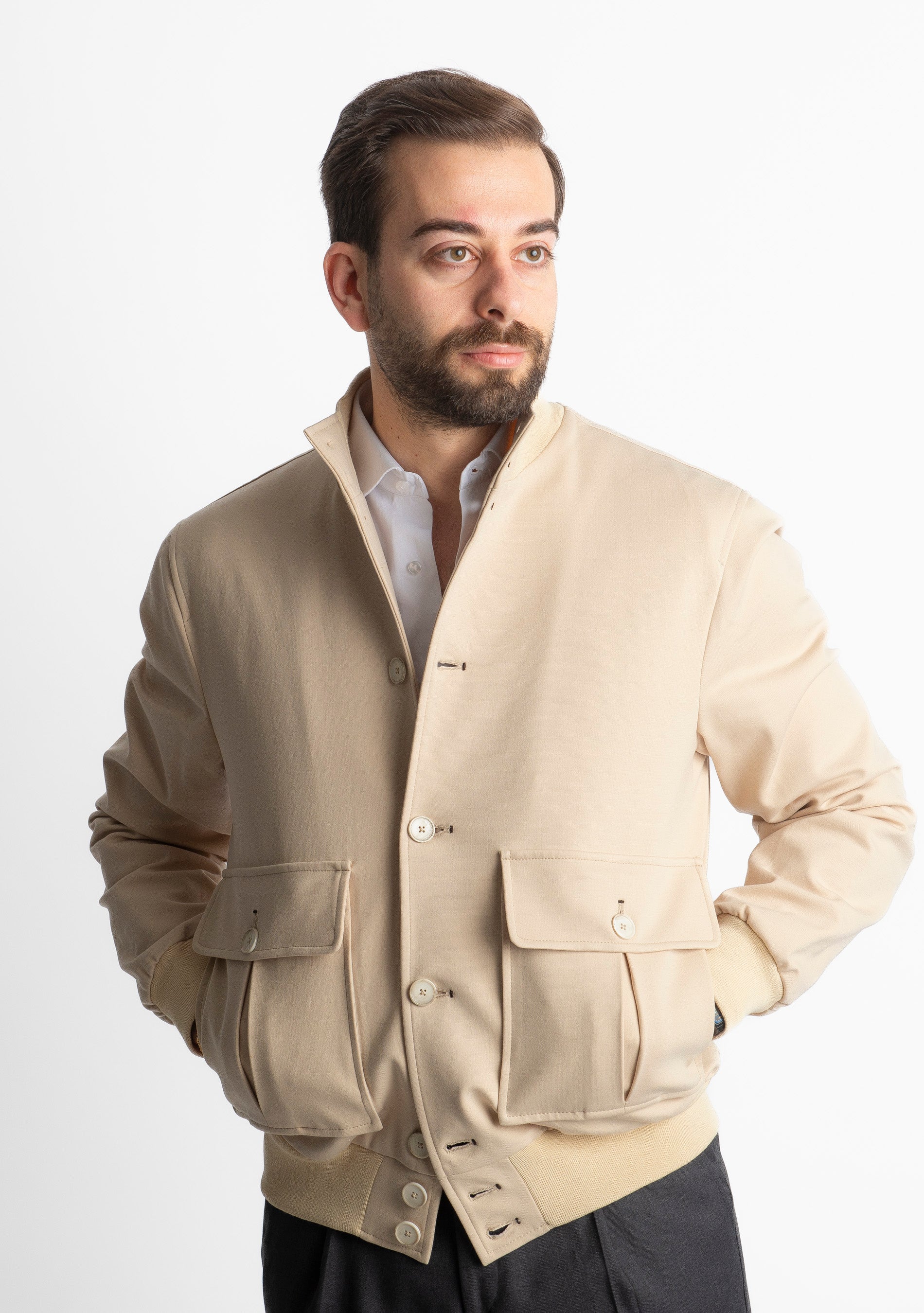 Giubbotto Polo Punto Milano Beige