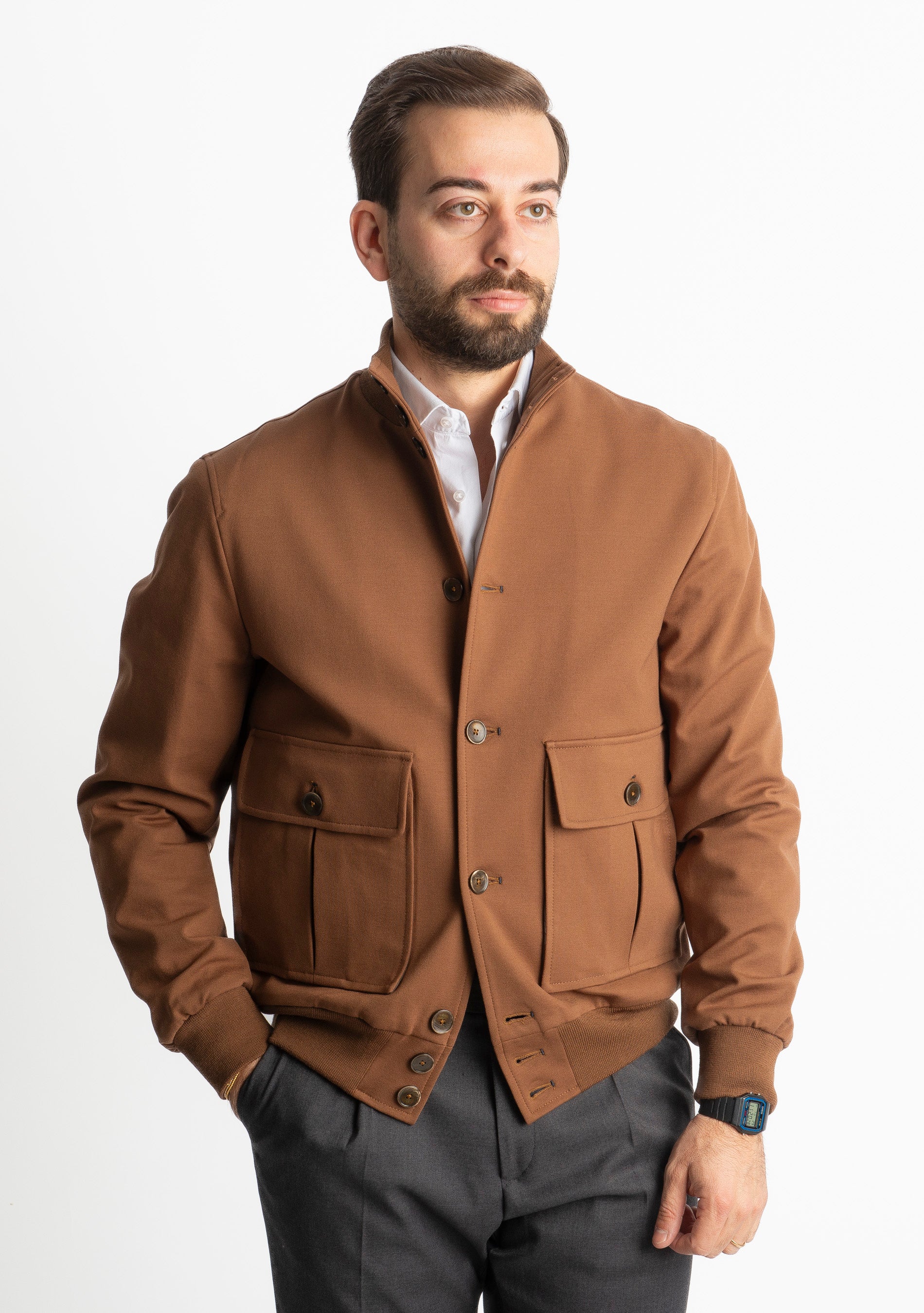 Giubbotto Polo Punto Milano Cammello