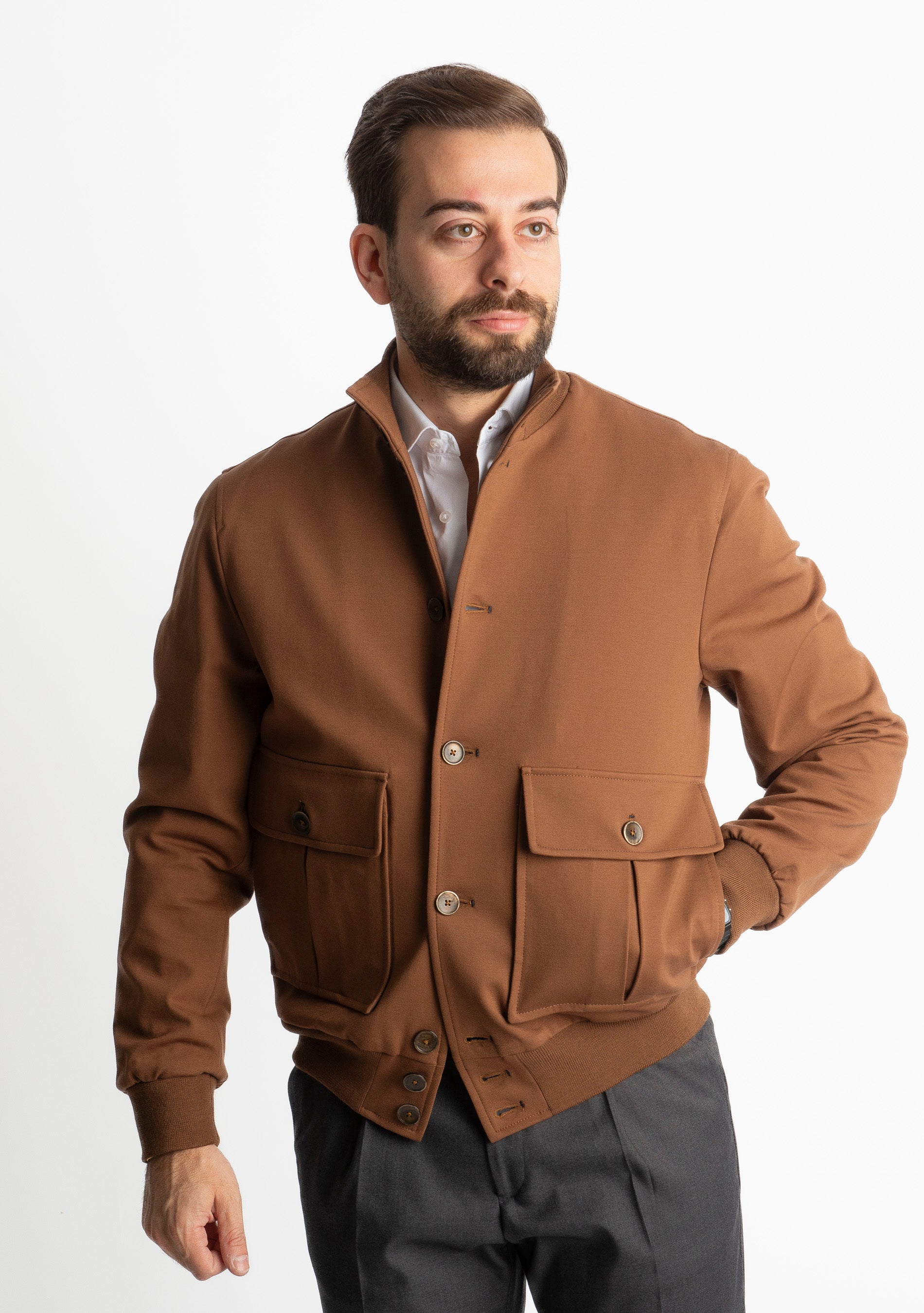 Giubbotto Polo Punto Milano Cammello