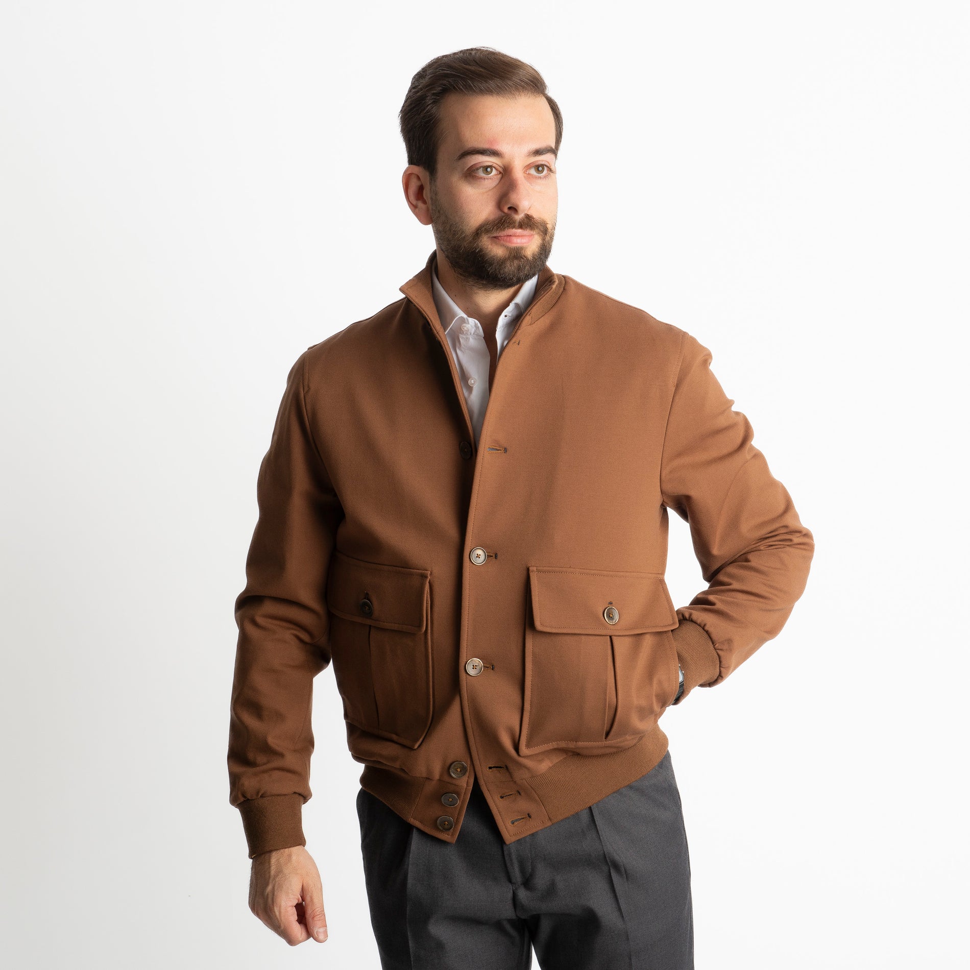 Giubbotto Polo Punto Milano Cammello