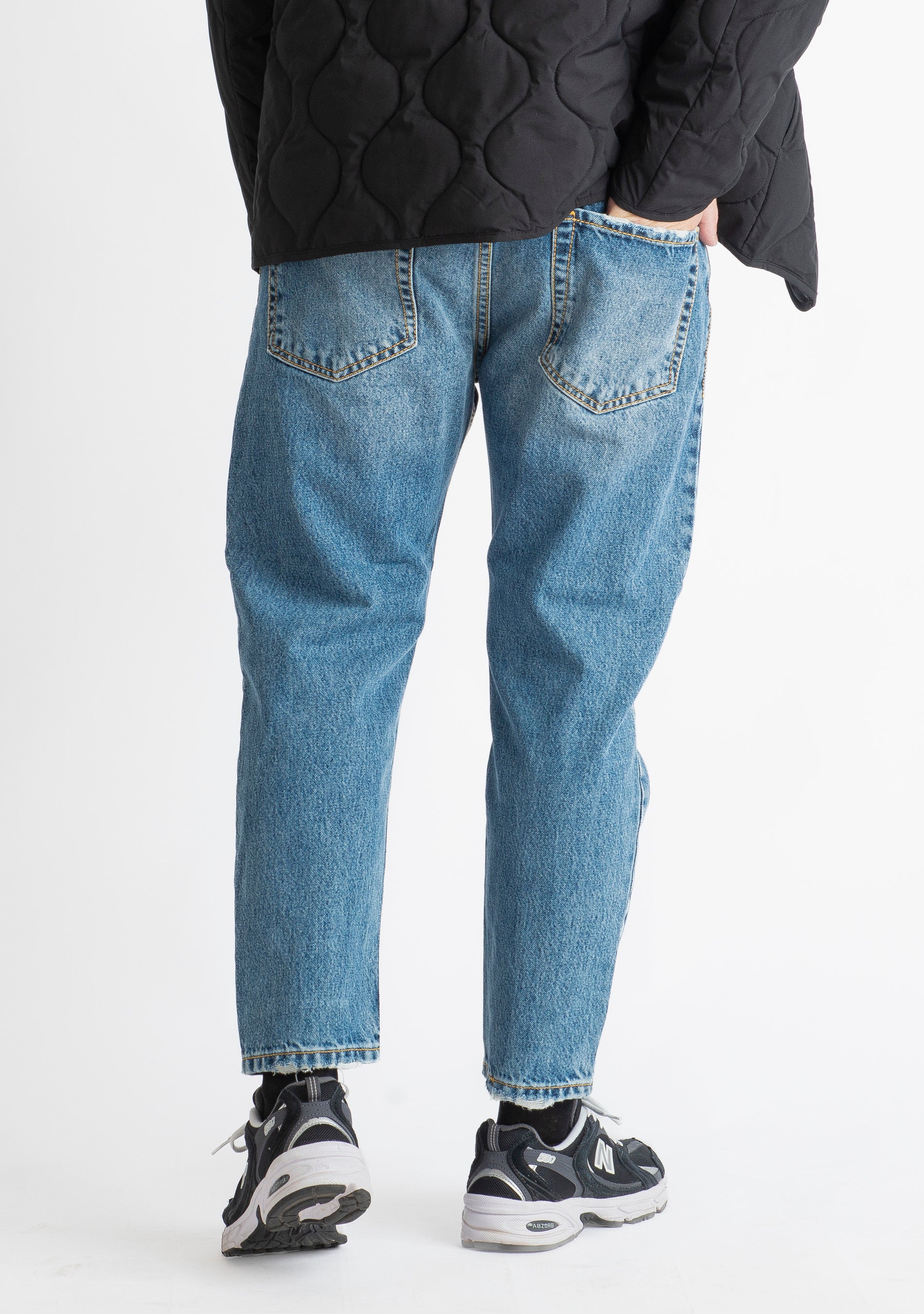 Jeans Carrot Fit S170 - Cotone Mercerizzato