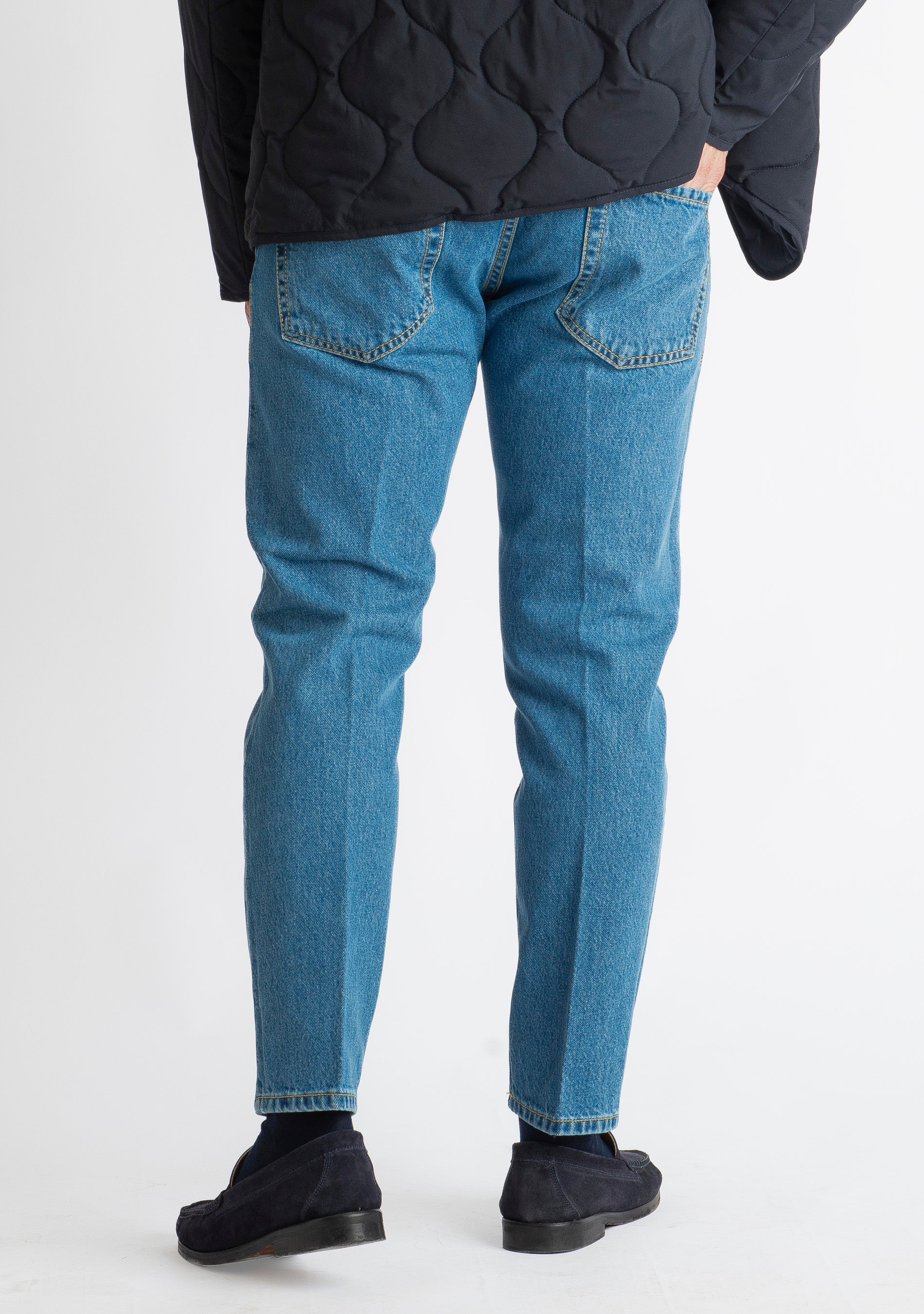 Jeans Slim Fit Blu Heritage 2.0 – Cotone Mercerizzato