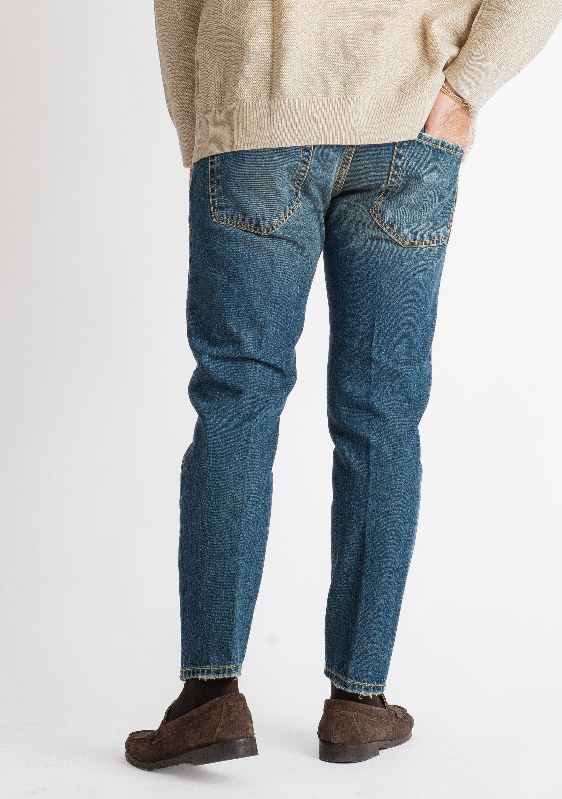Jeans Slim Fit S172 - Cotone Merrcerizzato