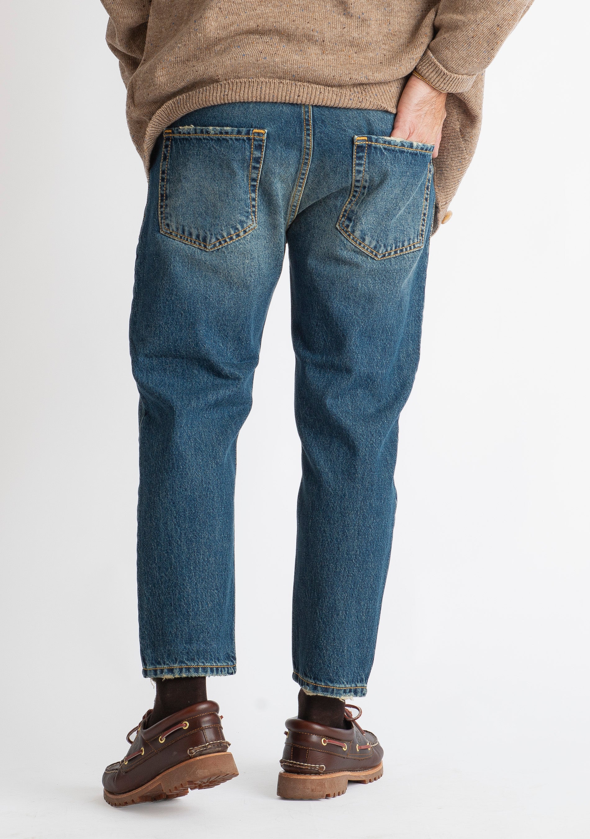 Jeans Carrot Fit S172 - Cotone Mercerizzato