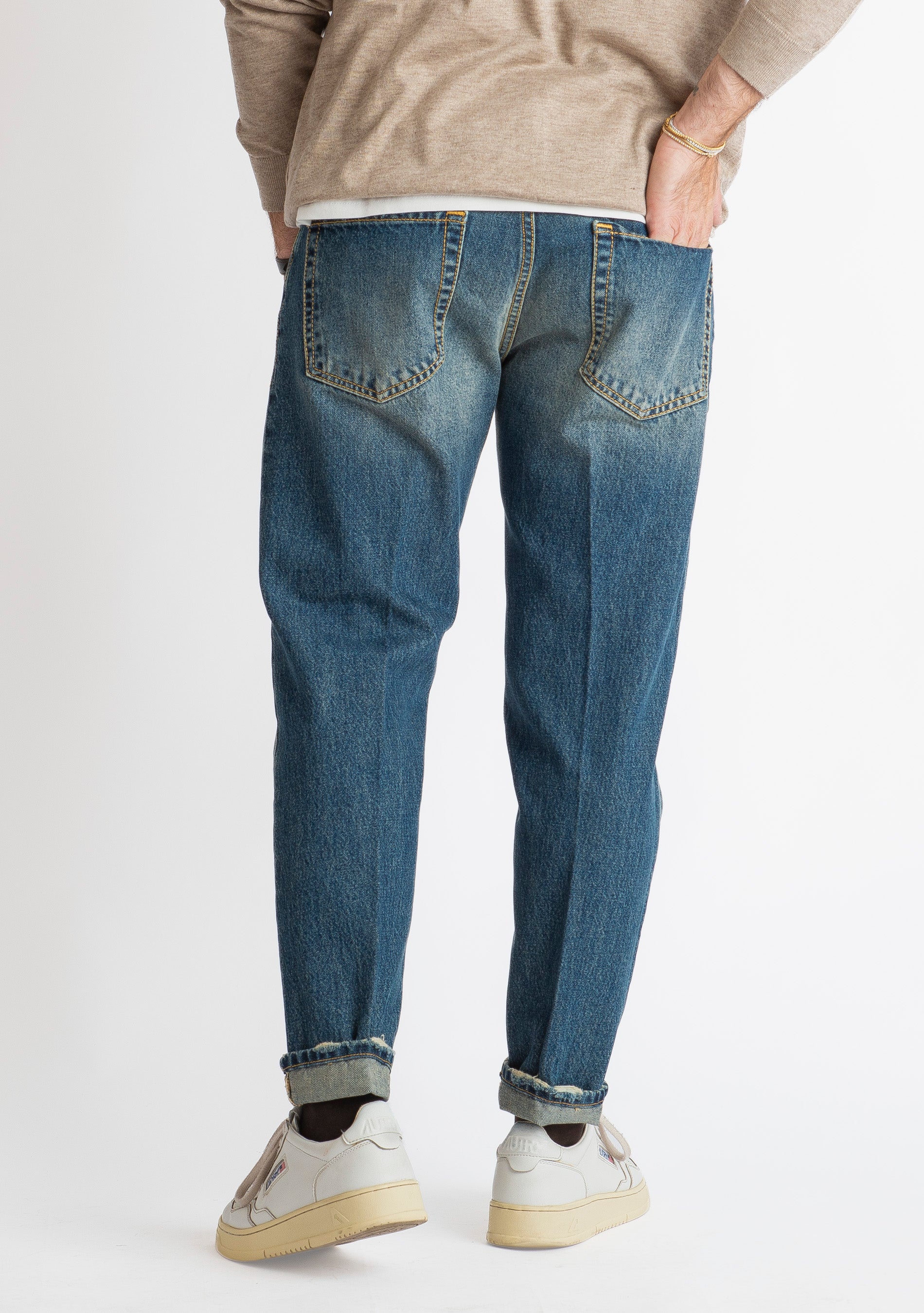 Jeans Straight Fit S169 - Cotone Mercerizzato