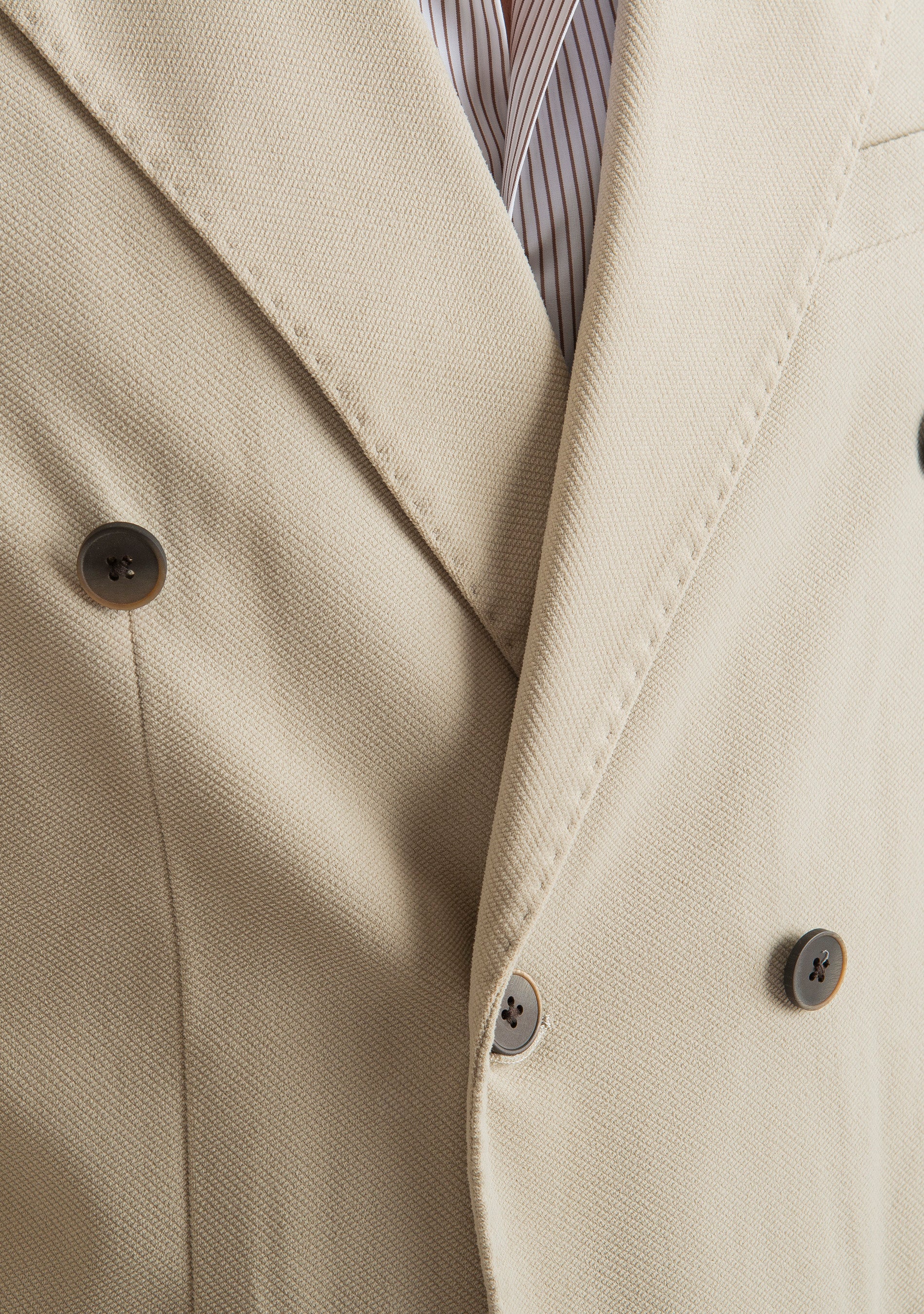 Giacca Siena Doppiopetto Beige