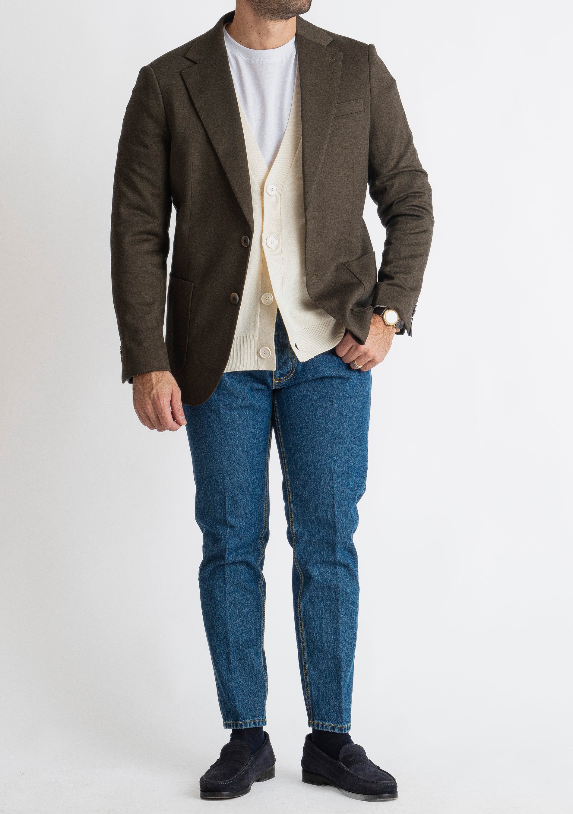 Cardigan Over Size Panna