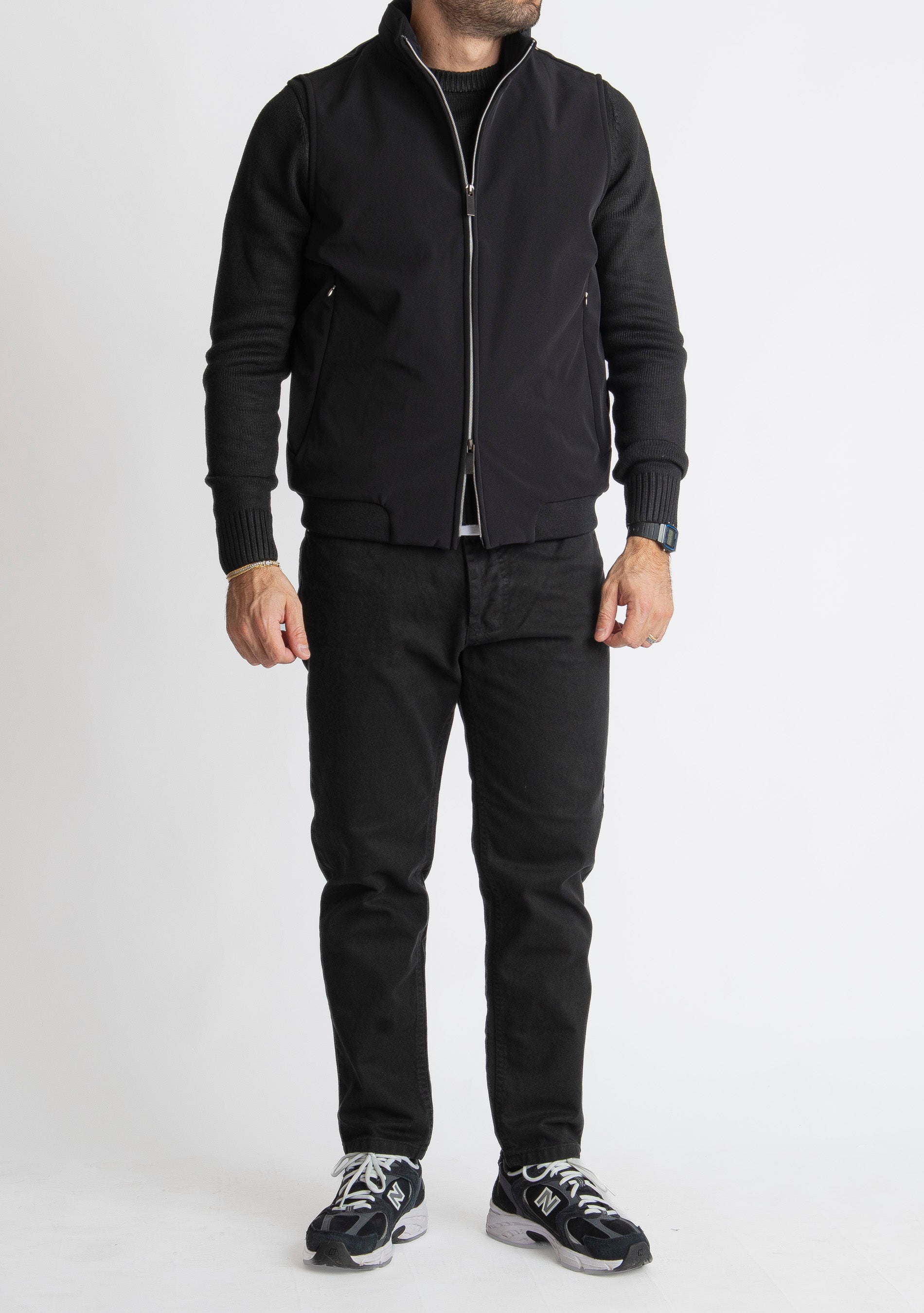 Pantalone Cinque Tasche Nero