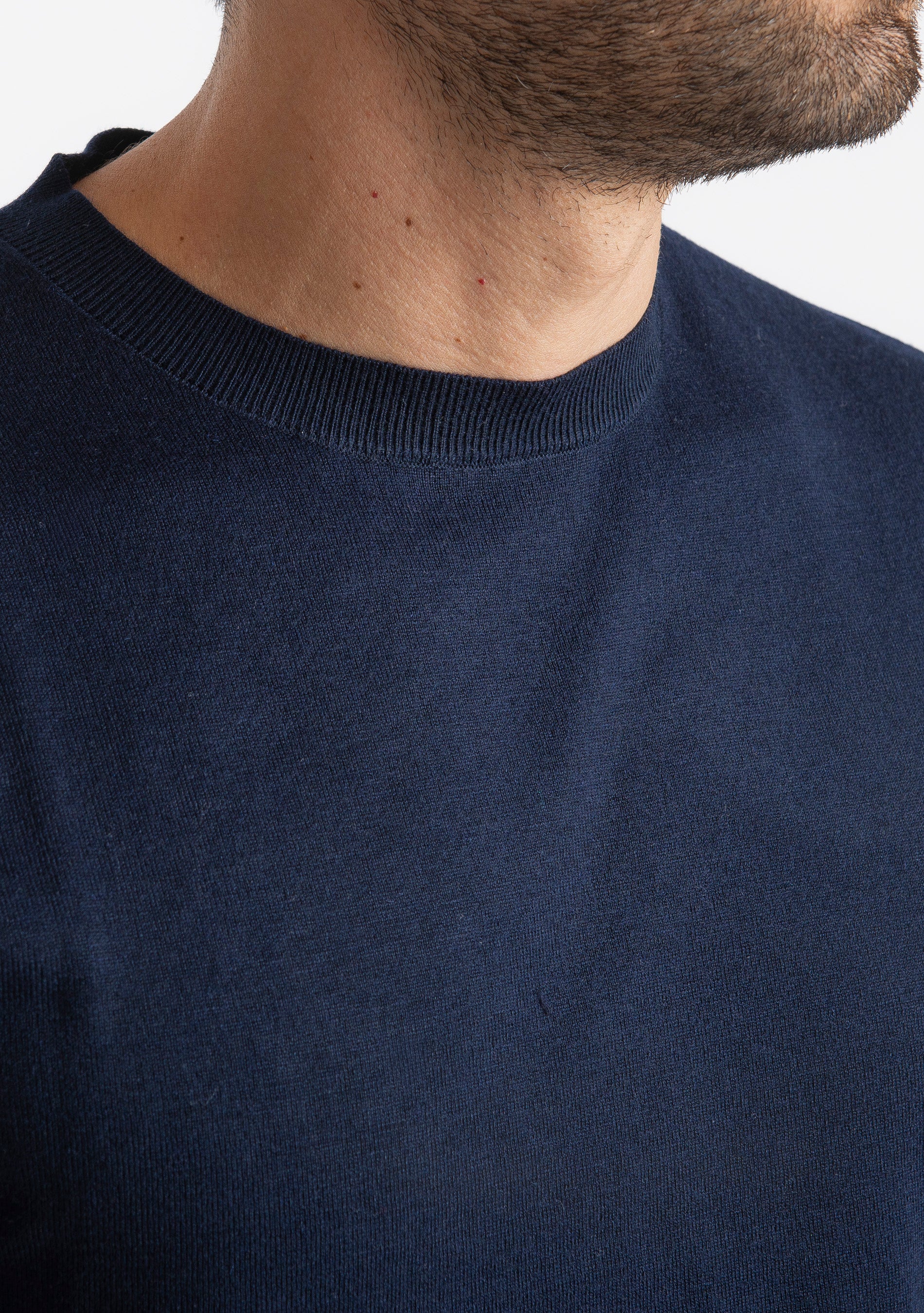 T-shirt In Filo X871 Blu