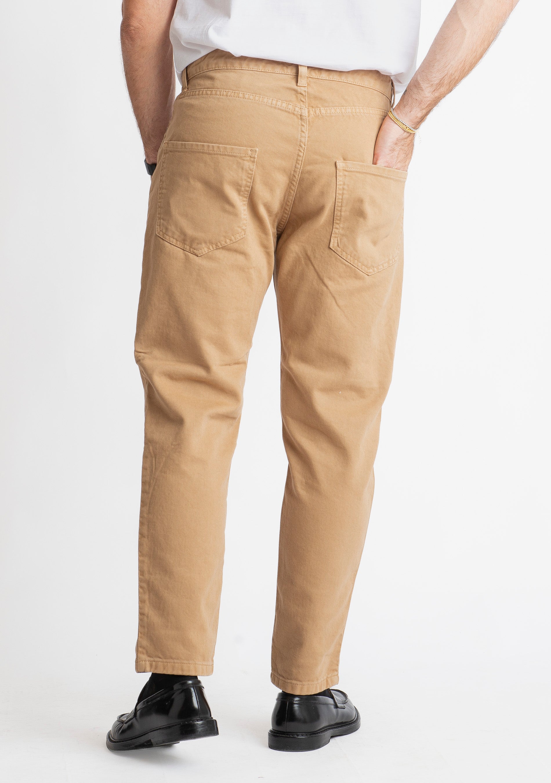 Pantalone Cinque Tasche Tabacco
