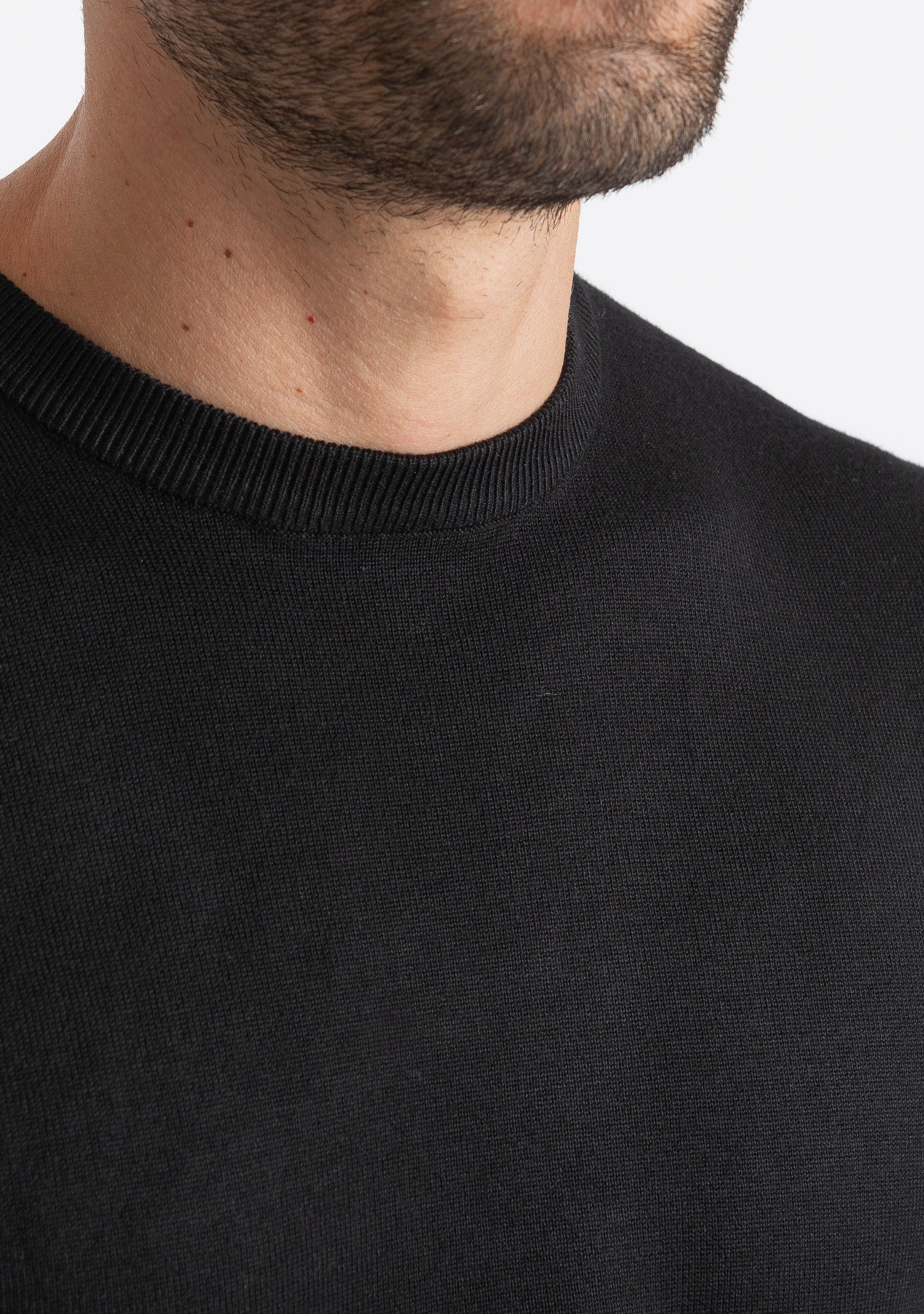 Maglione Girocollo Nero