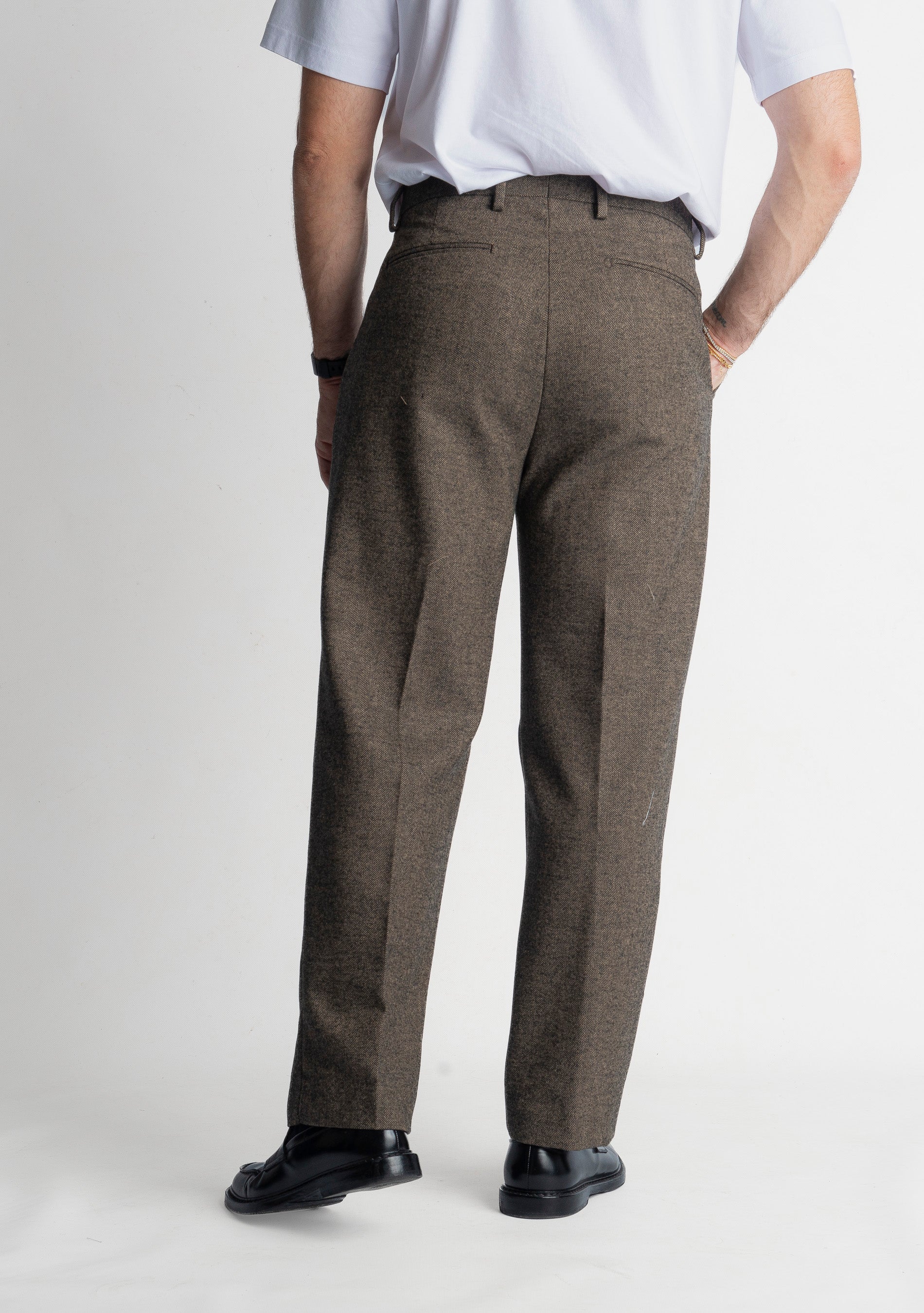 Pantalone Fondo Ampio Poema TO8015 Testa di Moro