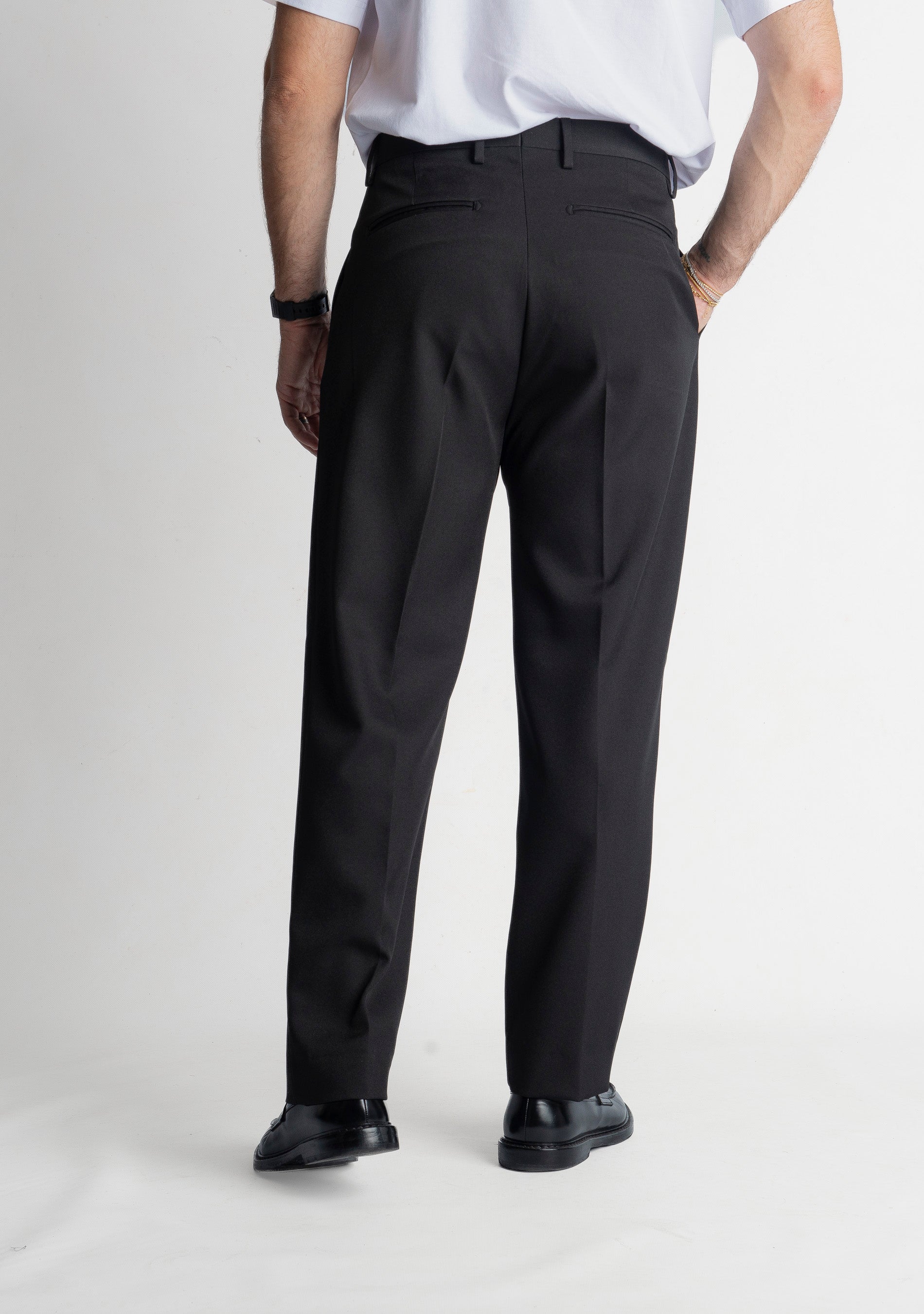 Pantalone Fondo Ampio Candy TO8015 Nero