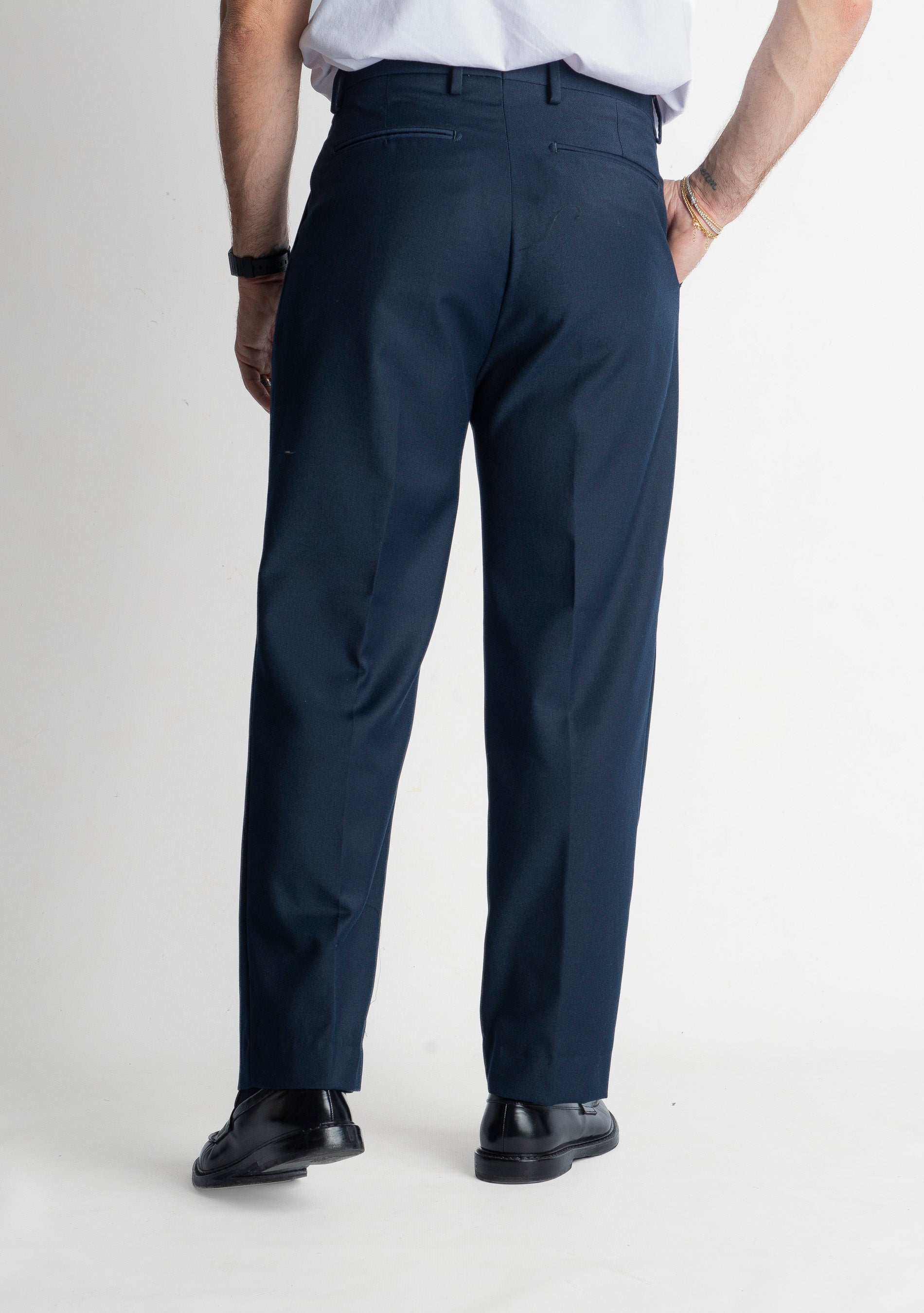 Pantalone Fondo Ampio Candy TO8015 Blu