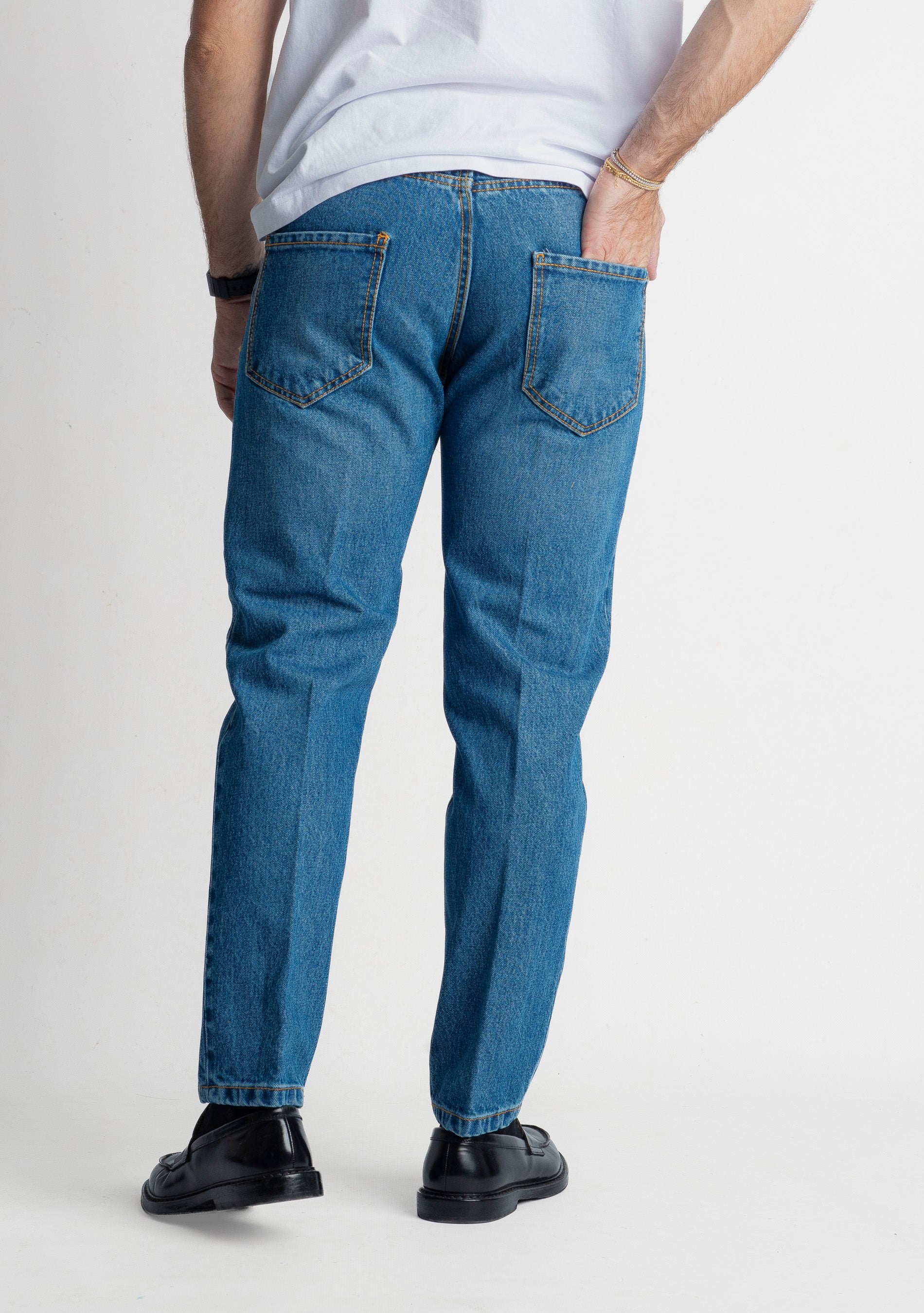 Jeans Slim Fit S173 - Cotone Merrcerizzato