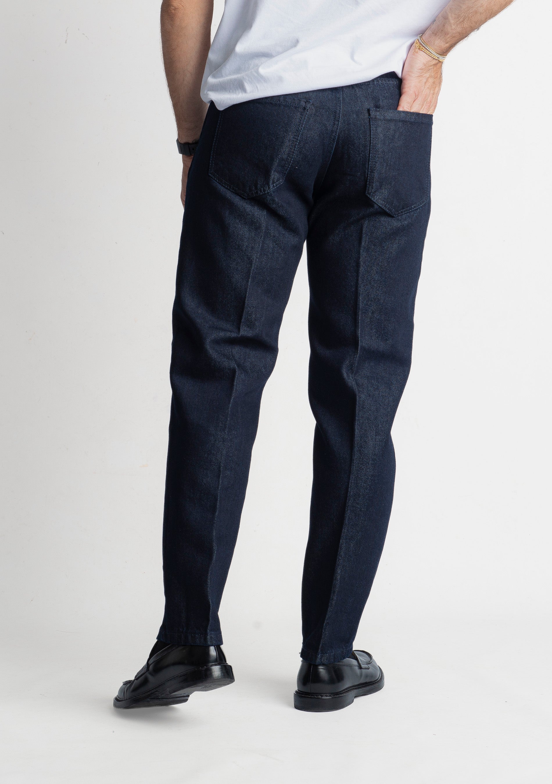 Jeans Slim Fit Dark blu 2.0 - Cotone Merrcerizzato