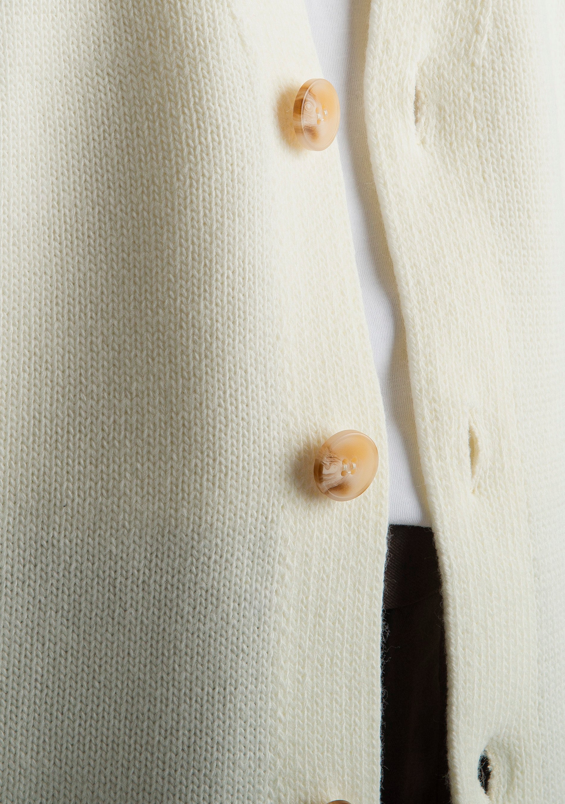 Cardigan Amsterdam Bianco