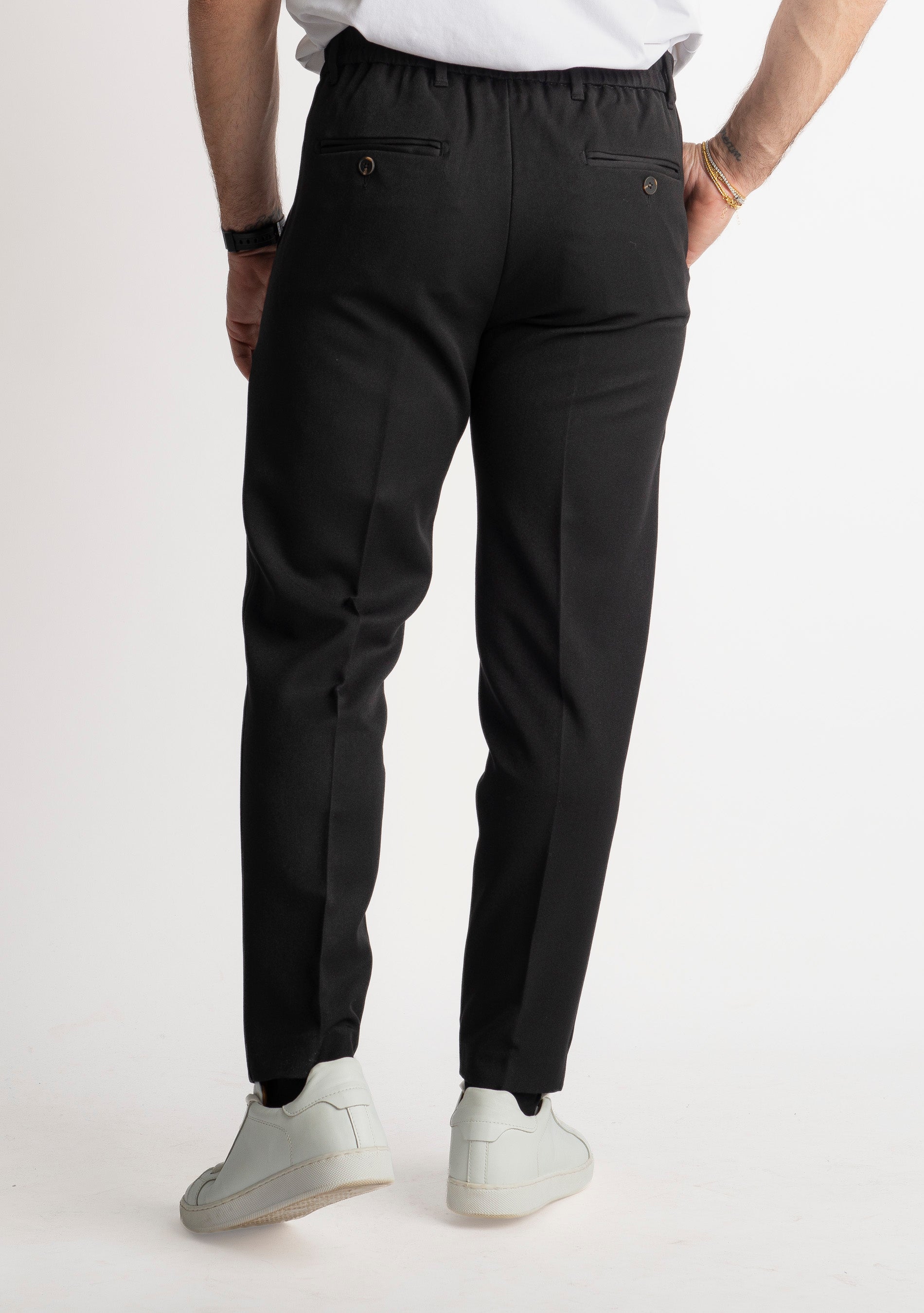 Pantalone Mezza Molla MZU39 Nero