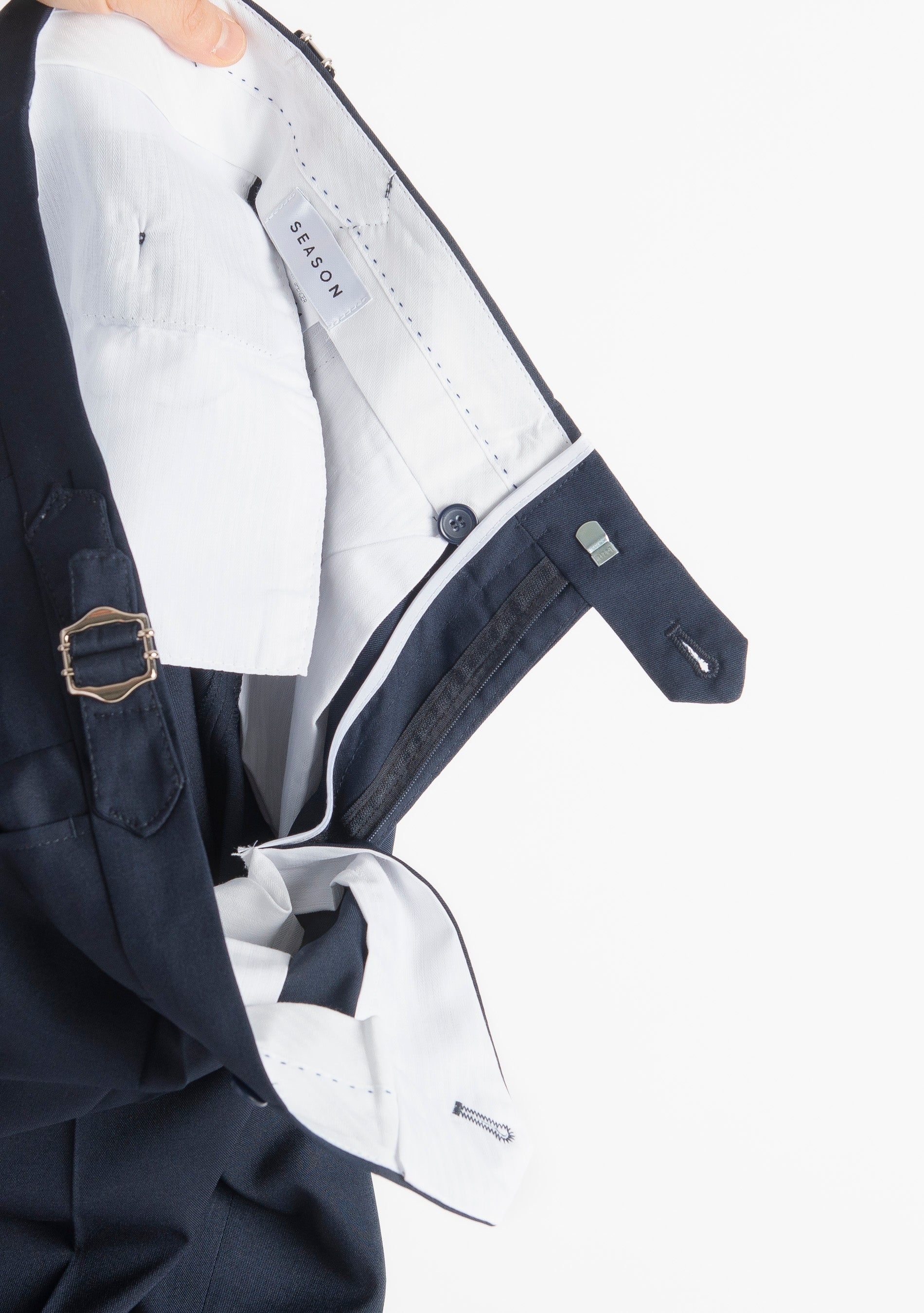 Pantalone Spencer TO8025 Doppia Fibbia Blu