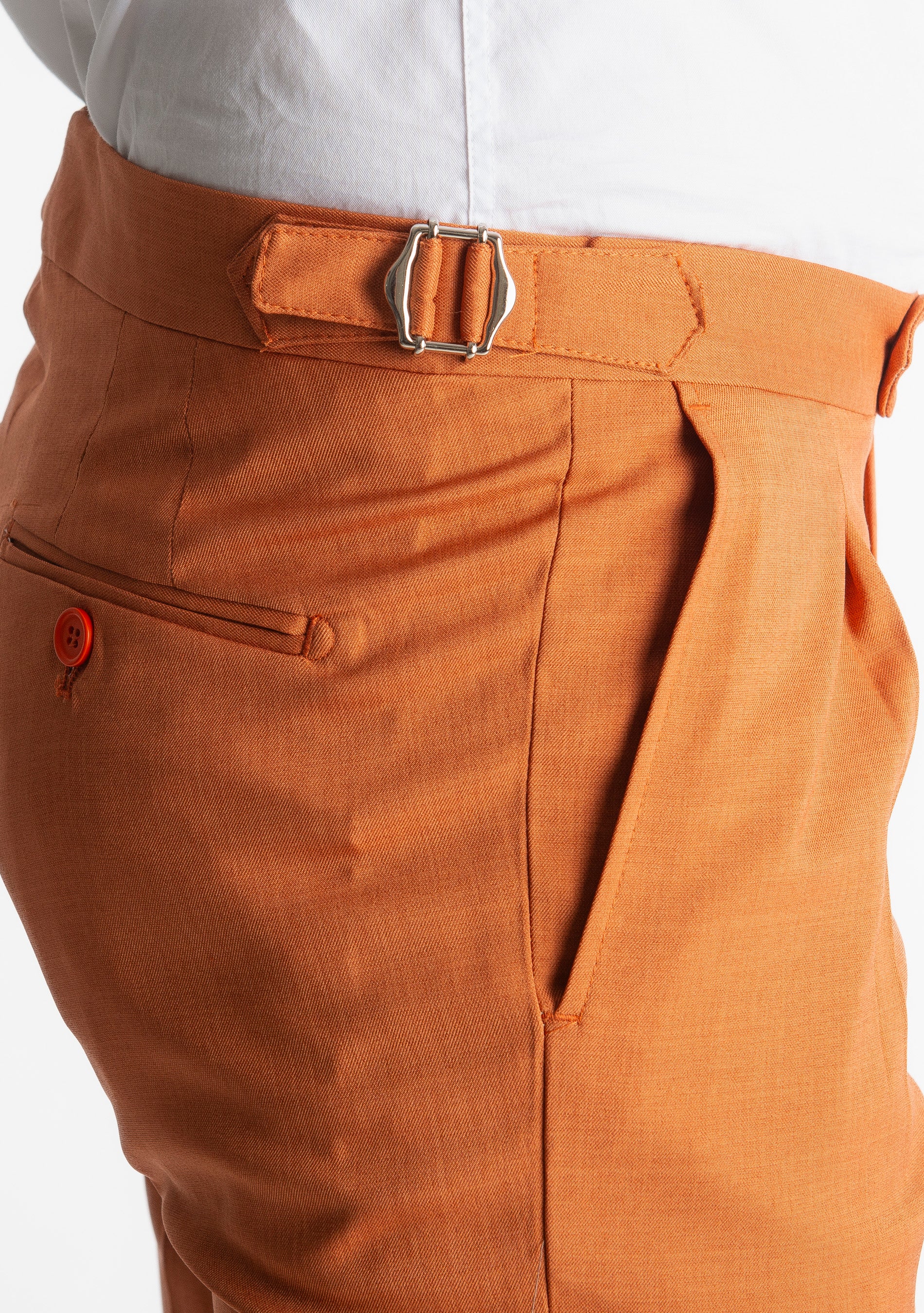 Pantalone Spencer TO8025 Doppia Fibbia Arancio Scirè