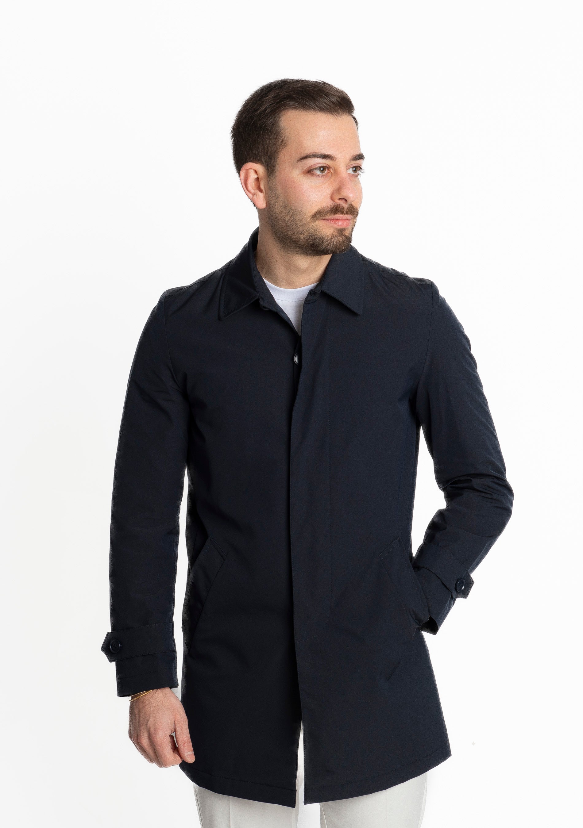 Trench Blu 18201