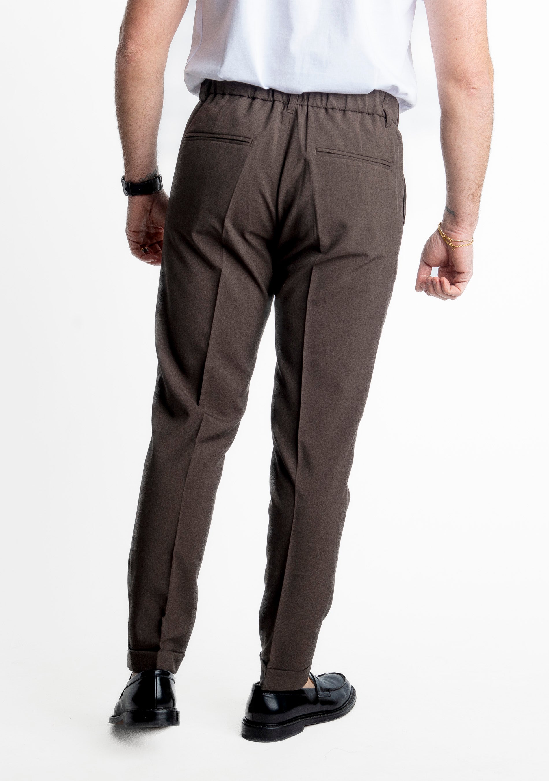 Pantalone 8007 con Elastico Moro
