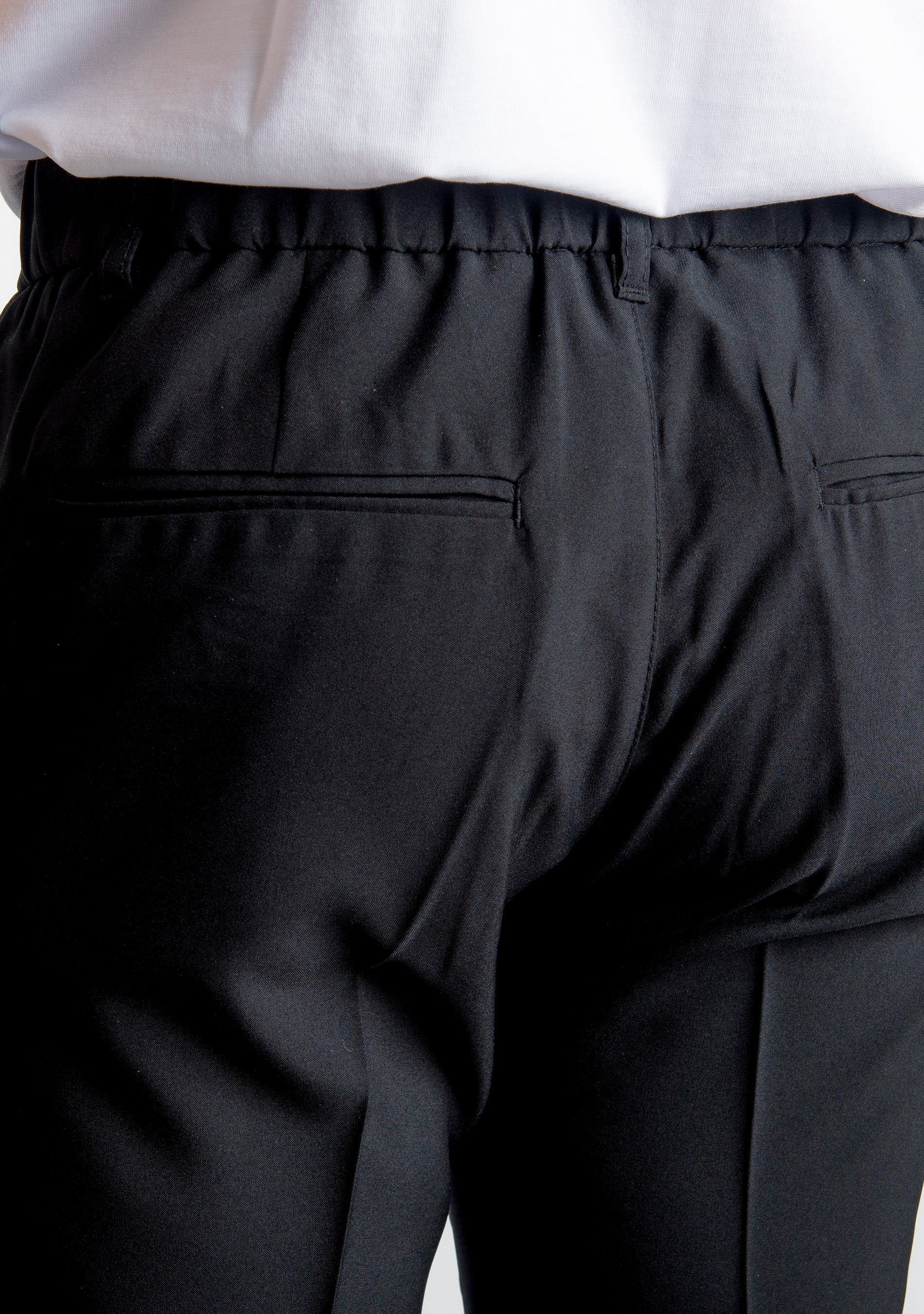 Pantalone 8007 con Elastico Nero