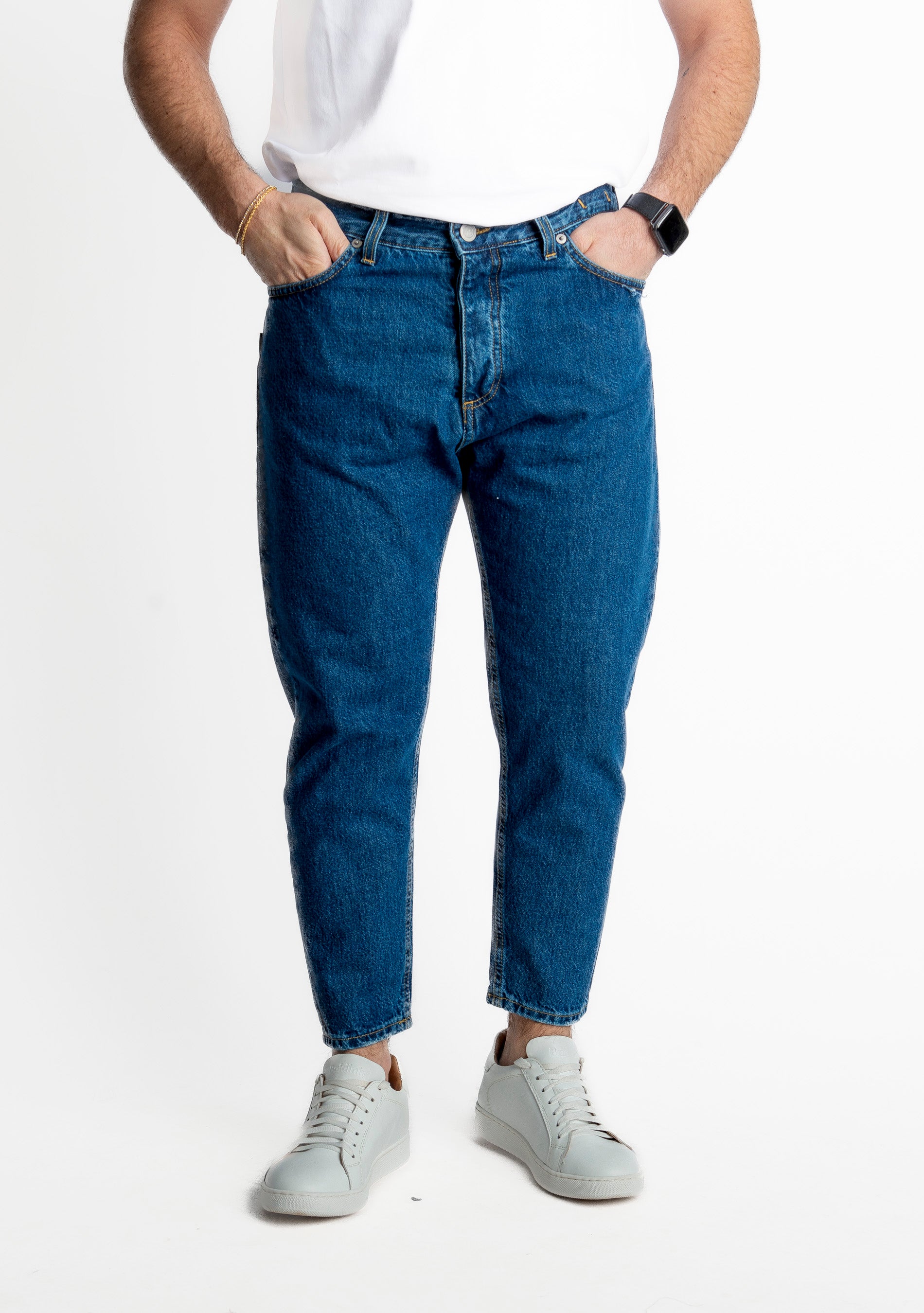 Jeans Uomo Carrot Fit S08