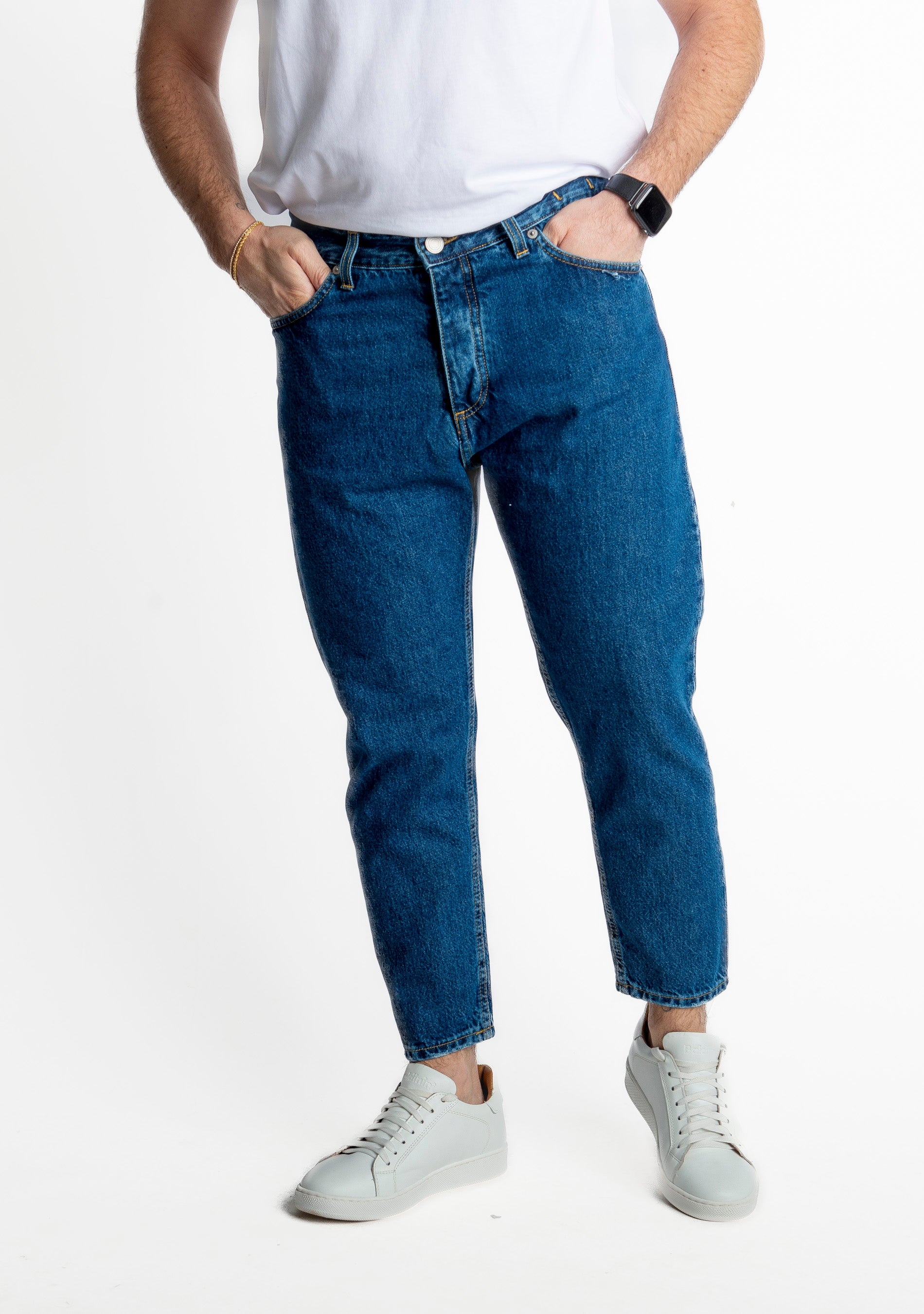 Jeans Uomo Carrot Fit S08