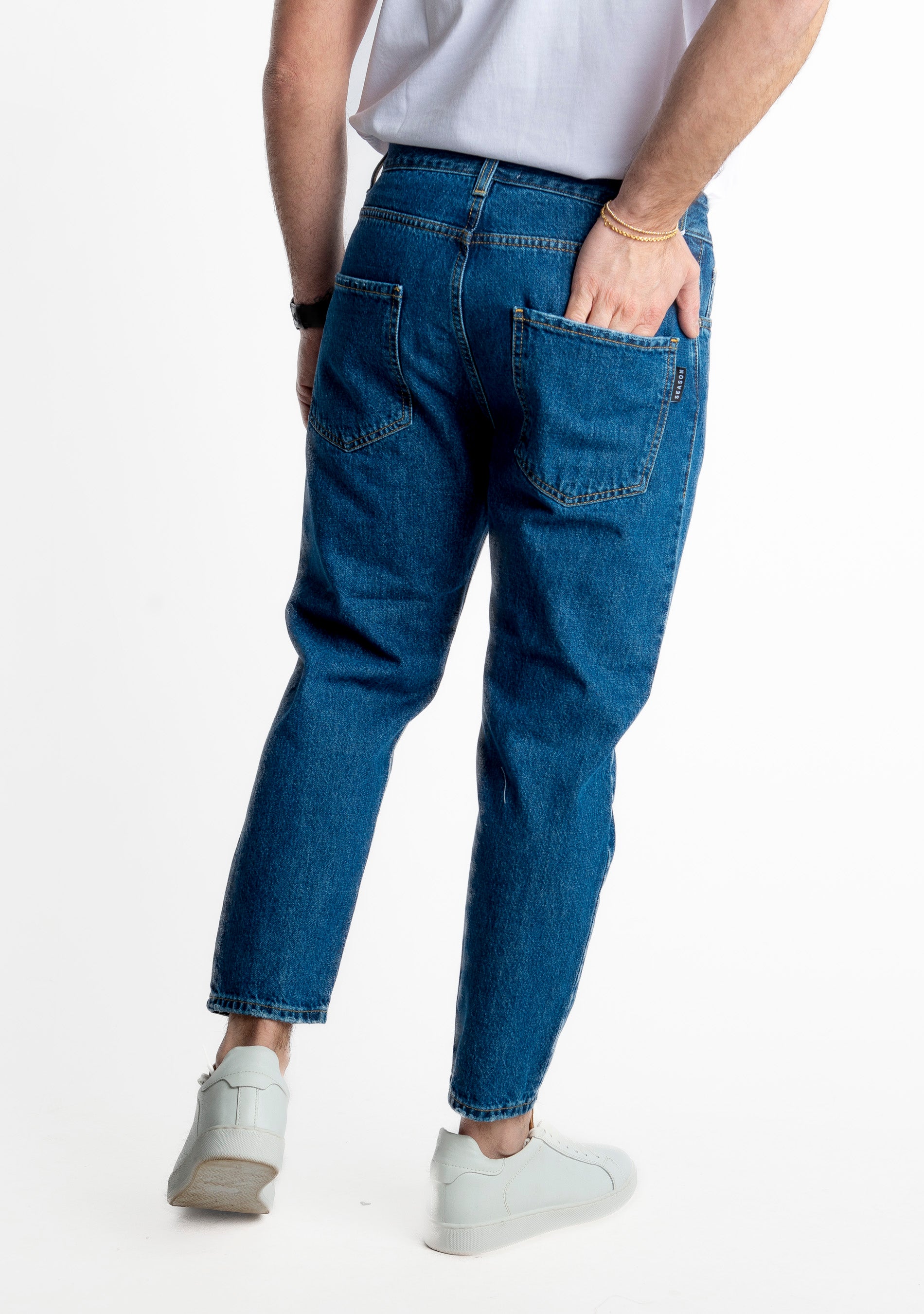 Jeans Uomo Carrot Fit S08