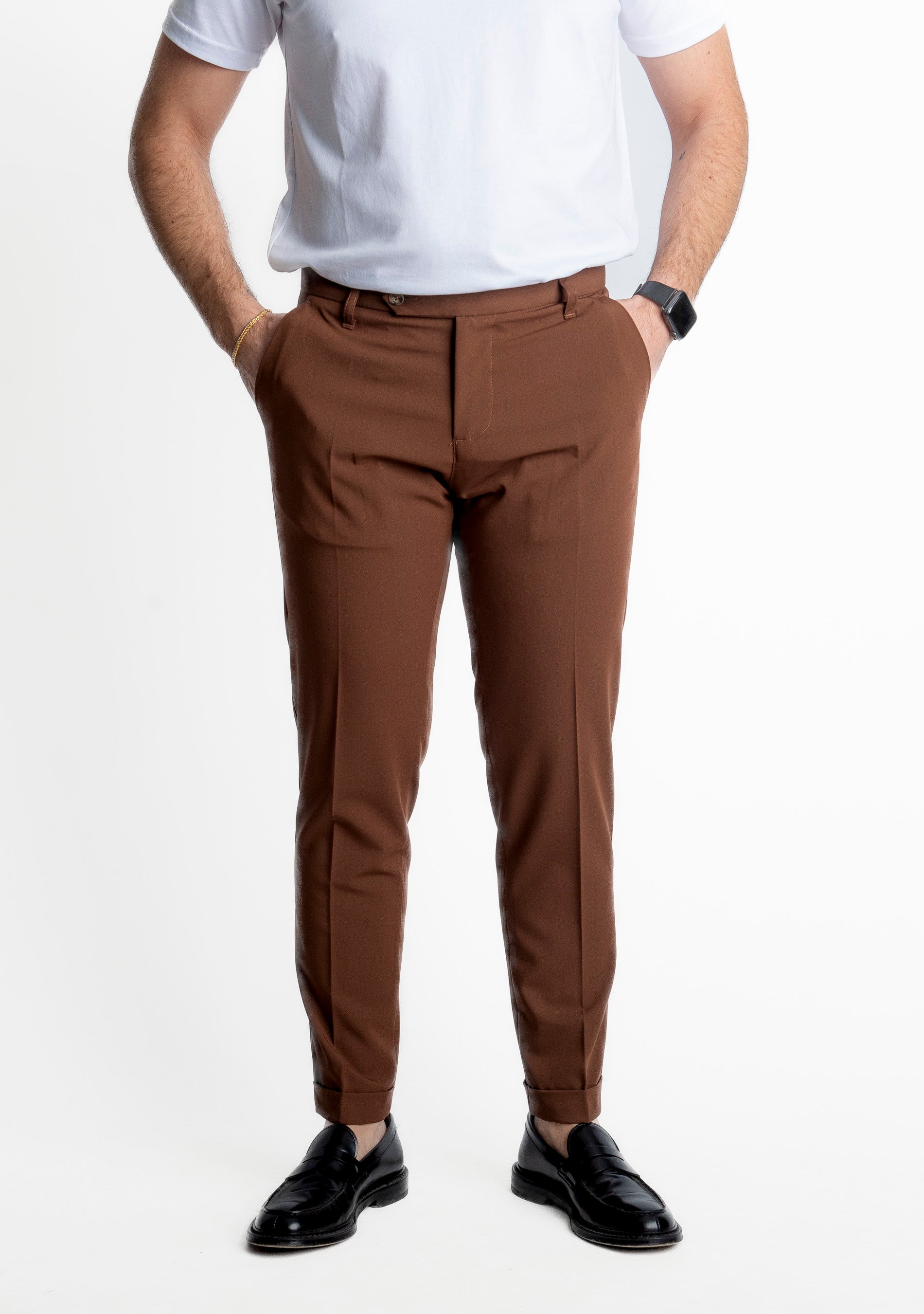 Pantalone TO8008 Miller Tabacco