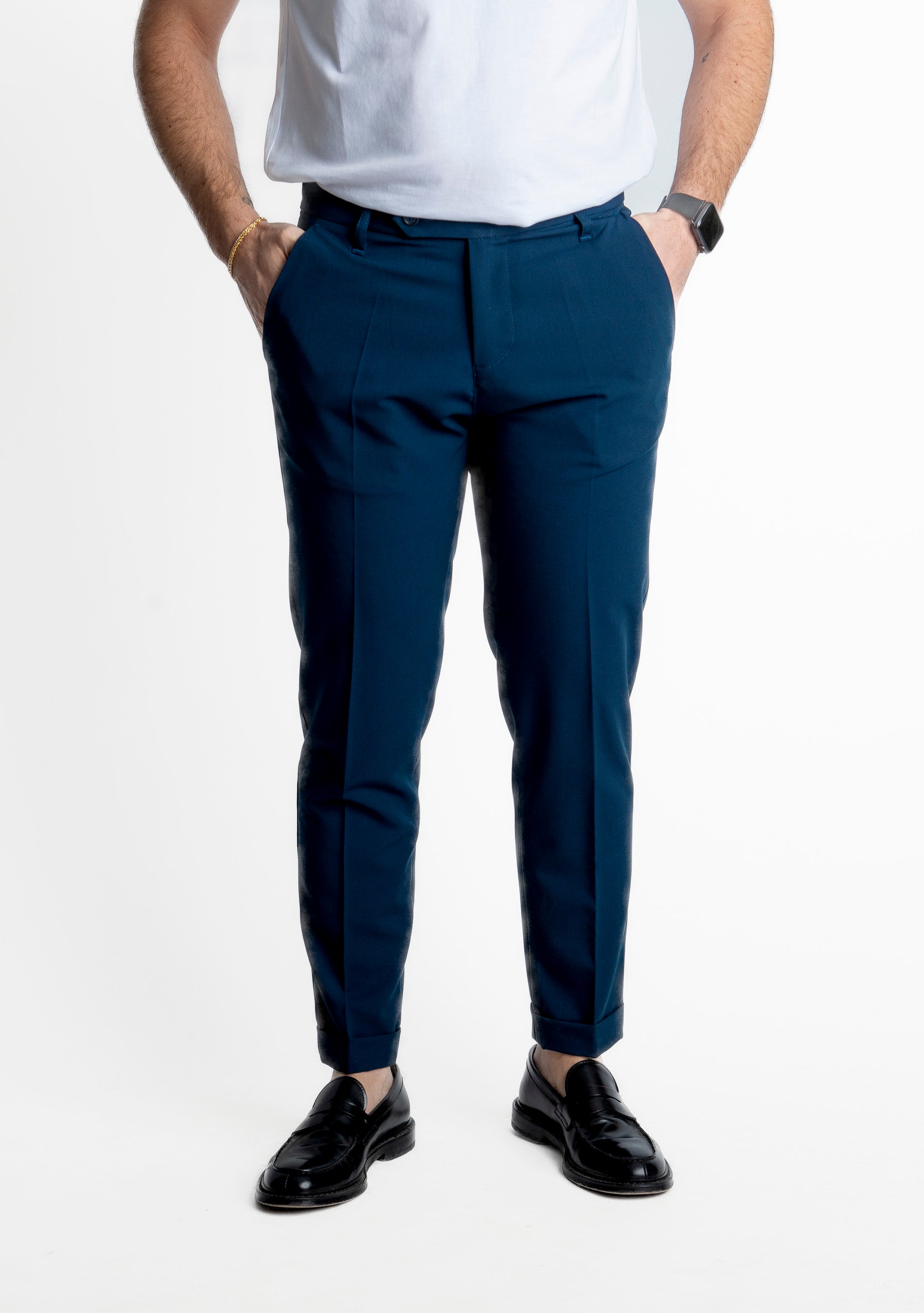 Pantalone TO8008 Miller Blu