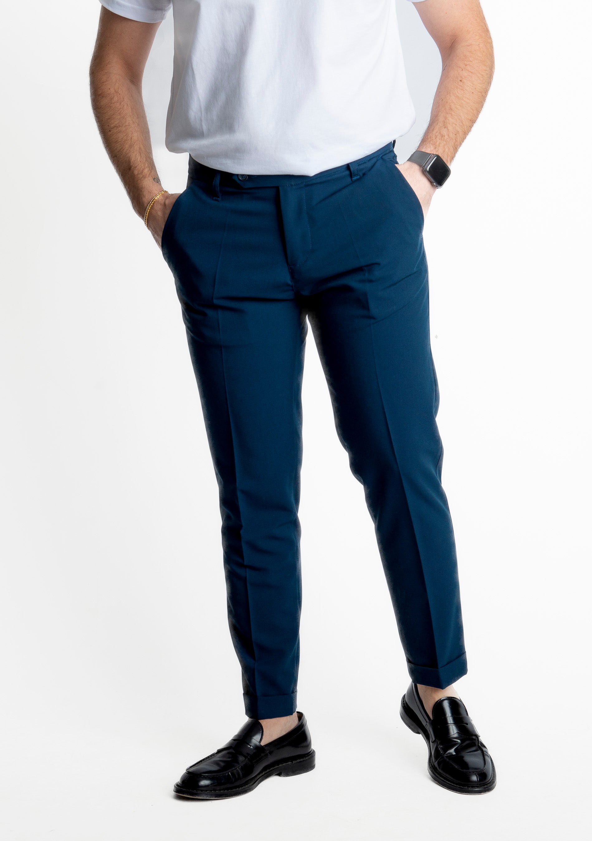 Pantalone TO8008 Miller Blu
