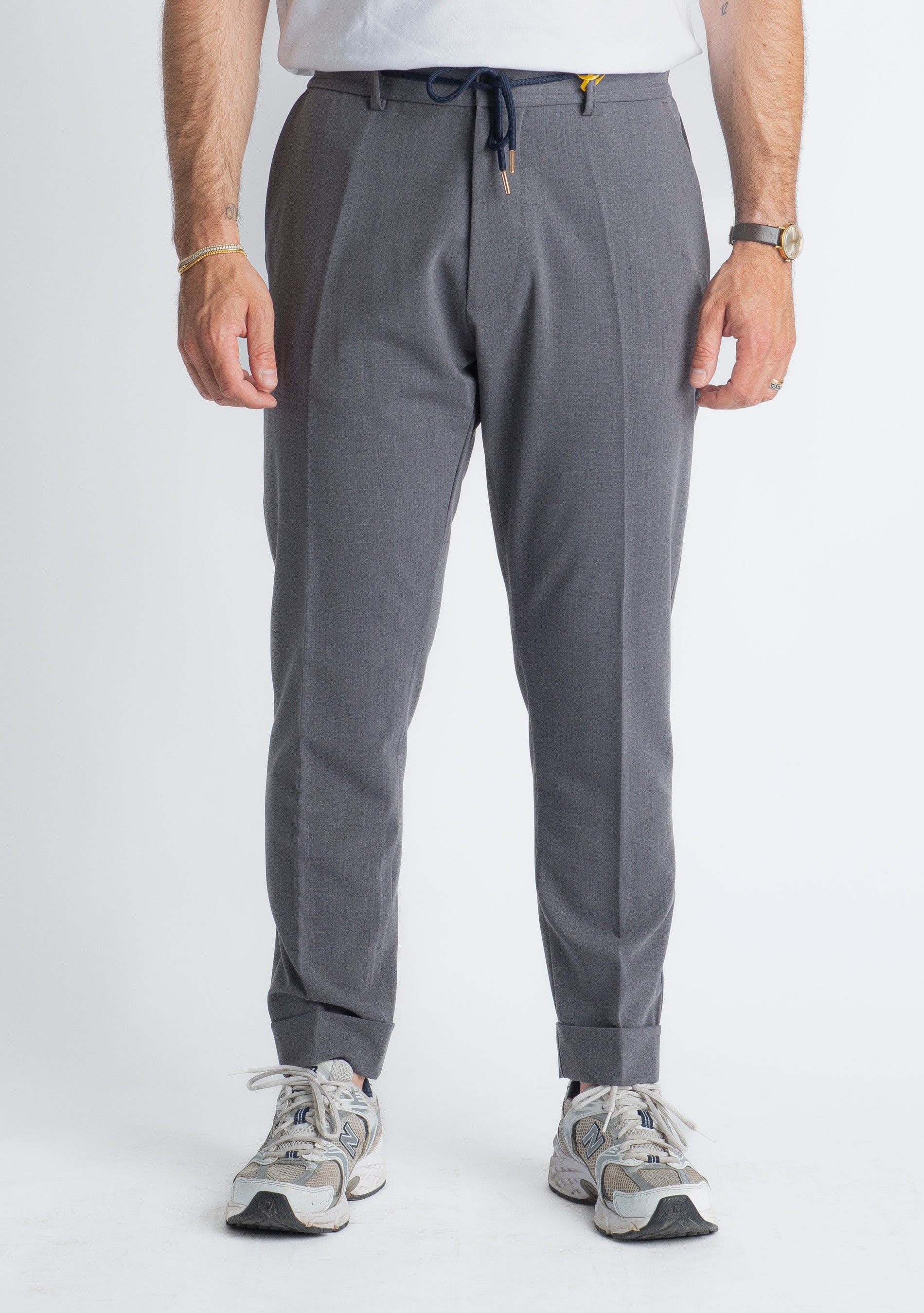 Pantalaccio Fresco Lana Ischia Grigio