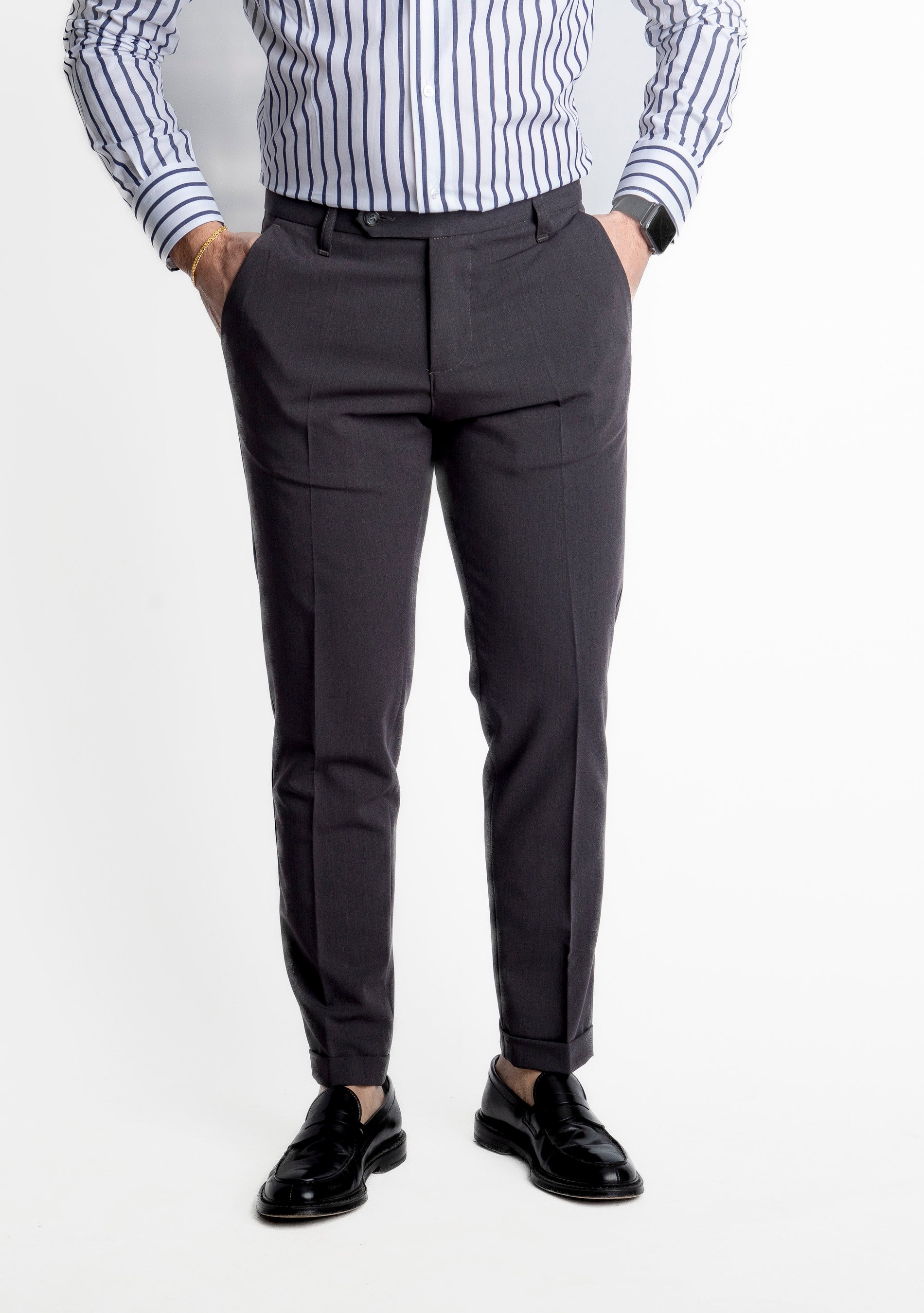 Pantalone TO8008 Miller Grigio Medio