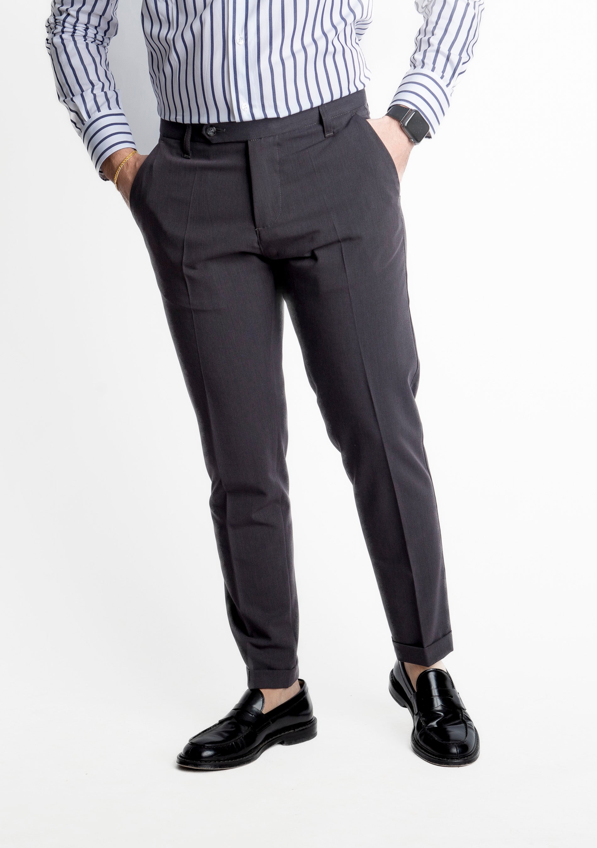 Pantalone TO8008 Miller Grigio Medio