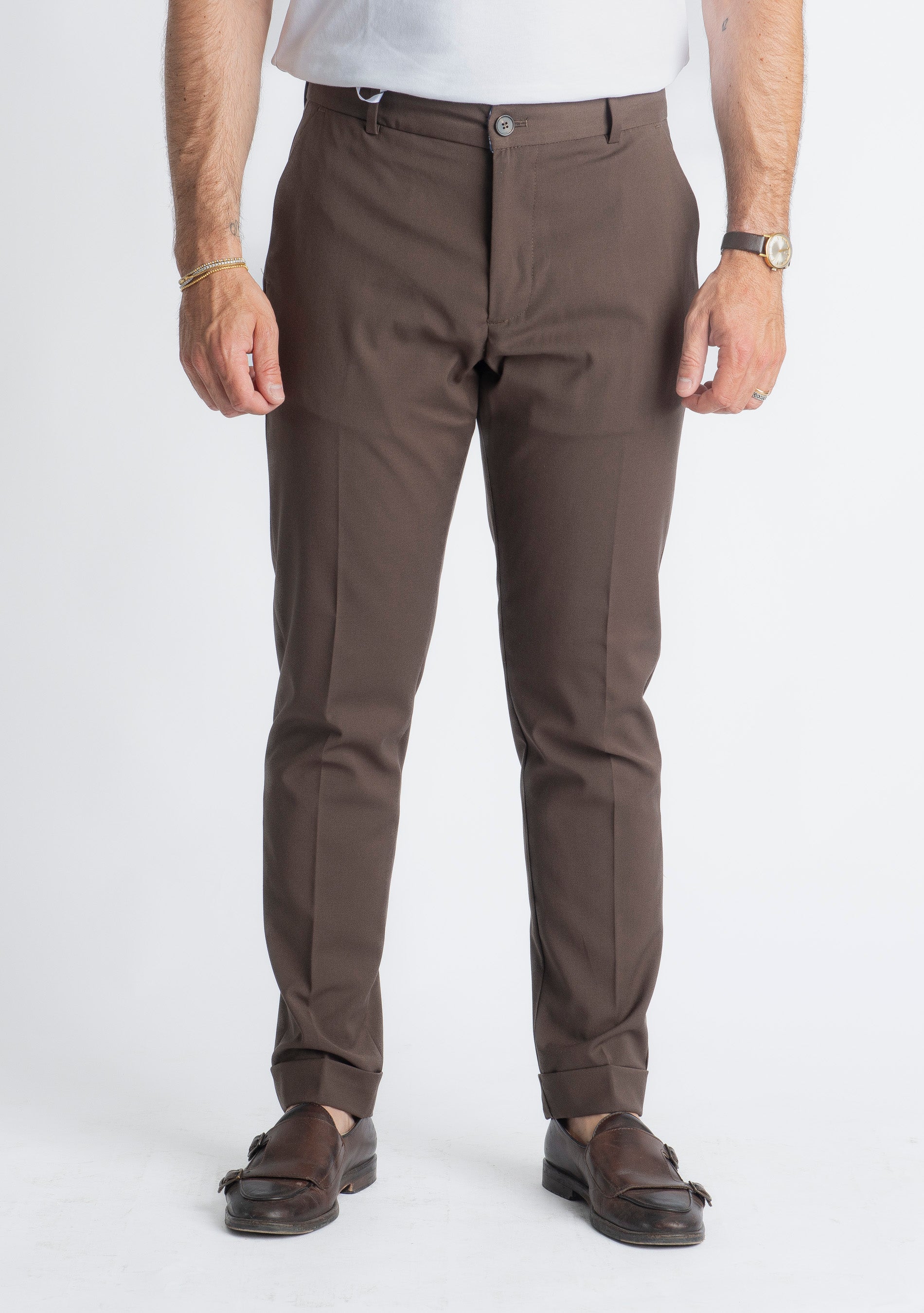 Pantalone Napoli Fresco Lana Moro