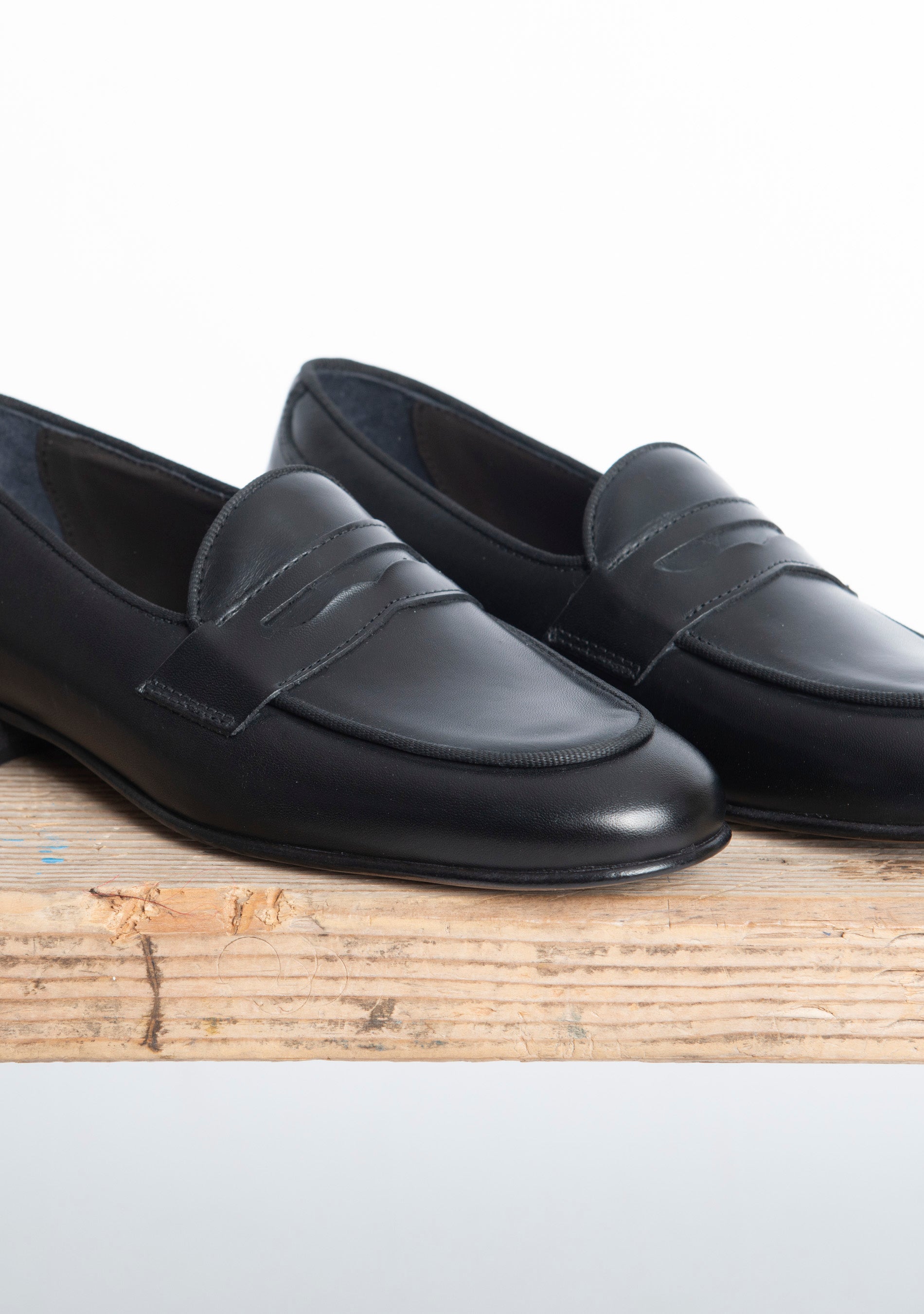 Mocassino Uomo in Pelle Nero