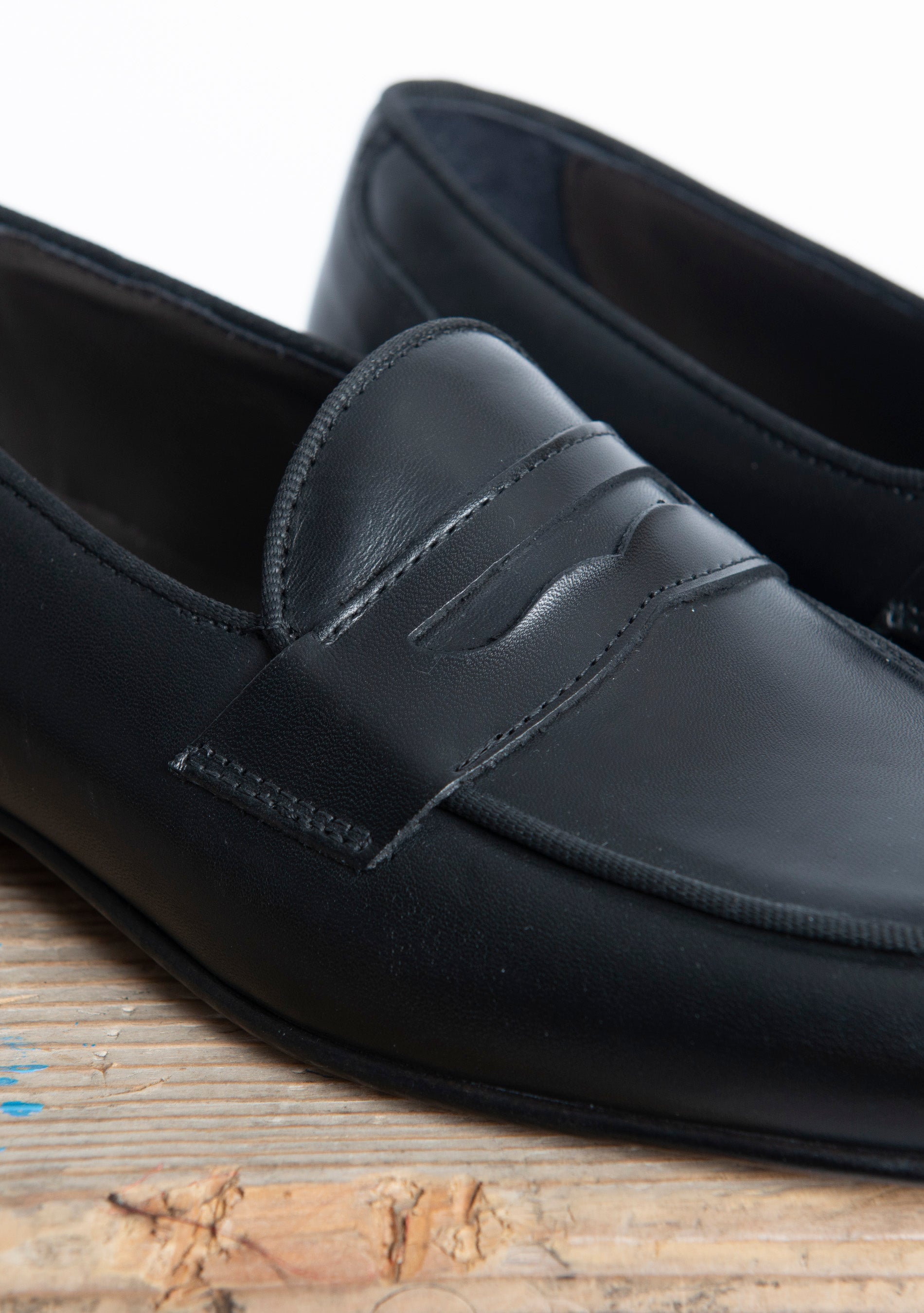 Mocassino Uomo in Pelle Nero