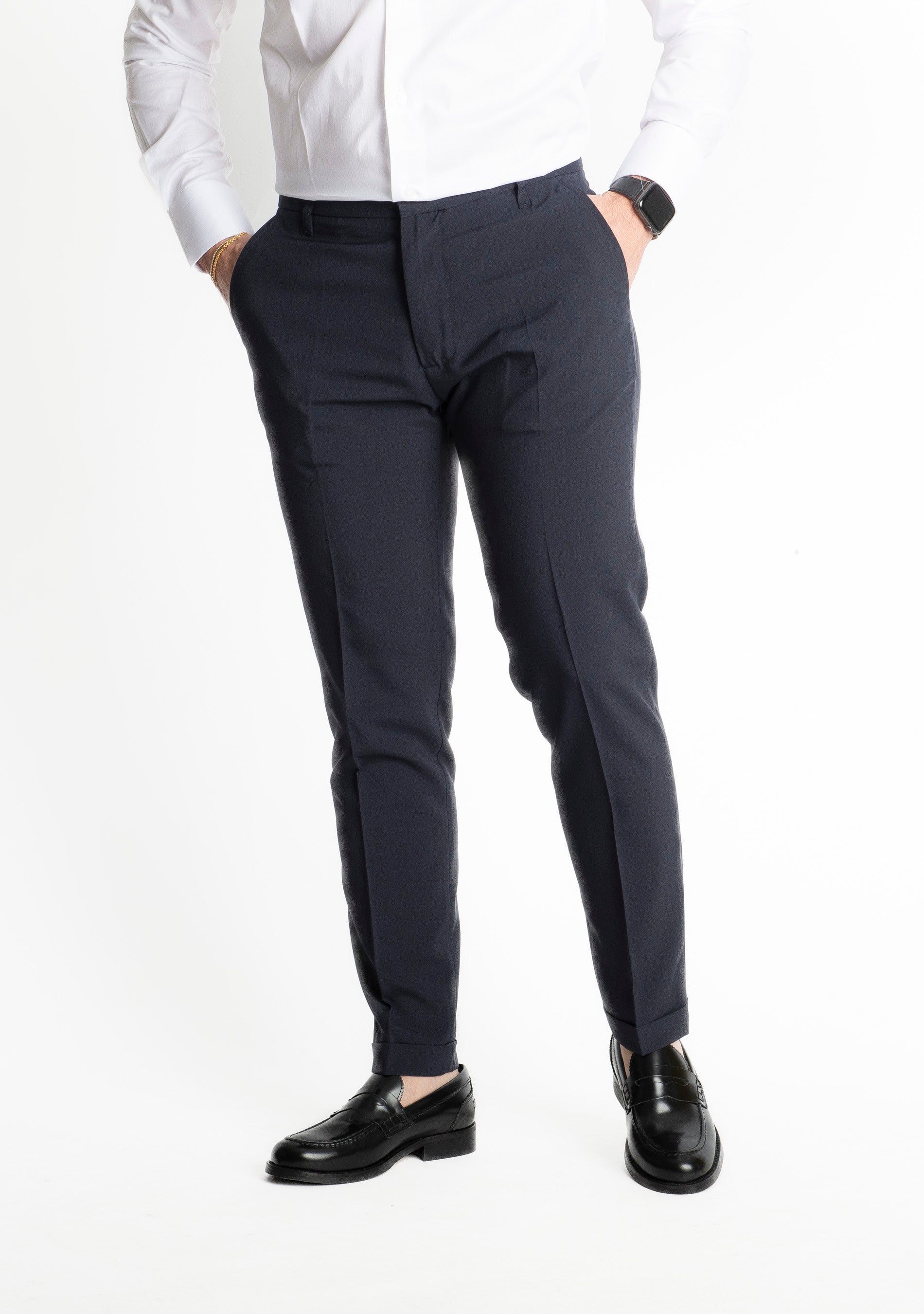 Pantalone Tasmania To8011 Blu Notte