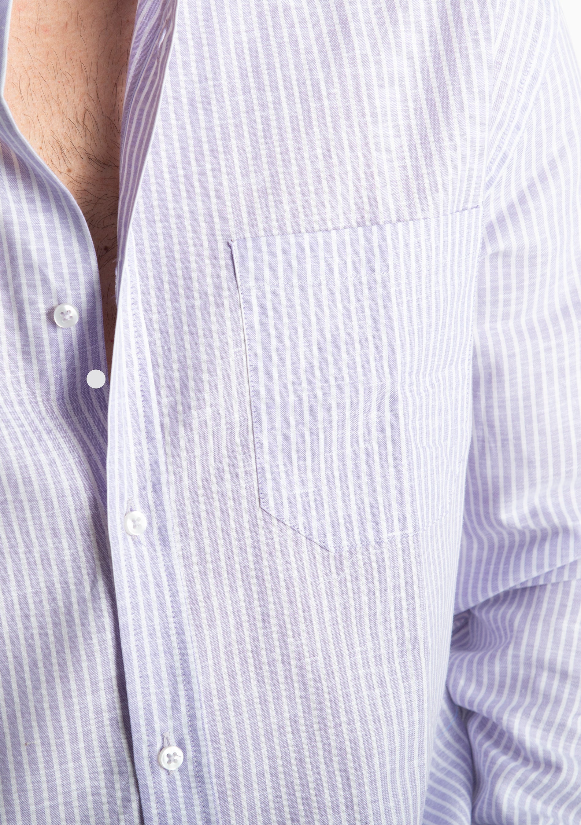 Over Shirt Rigata 1024 Lilla