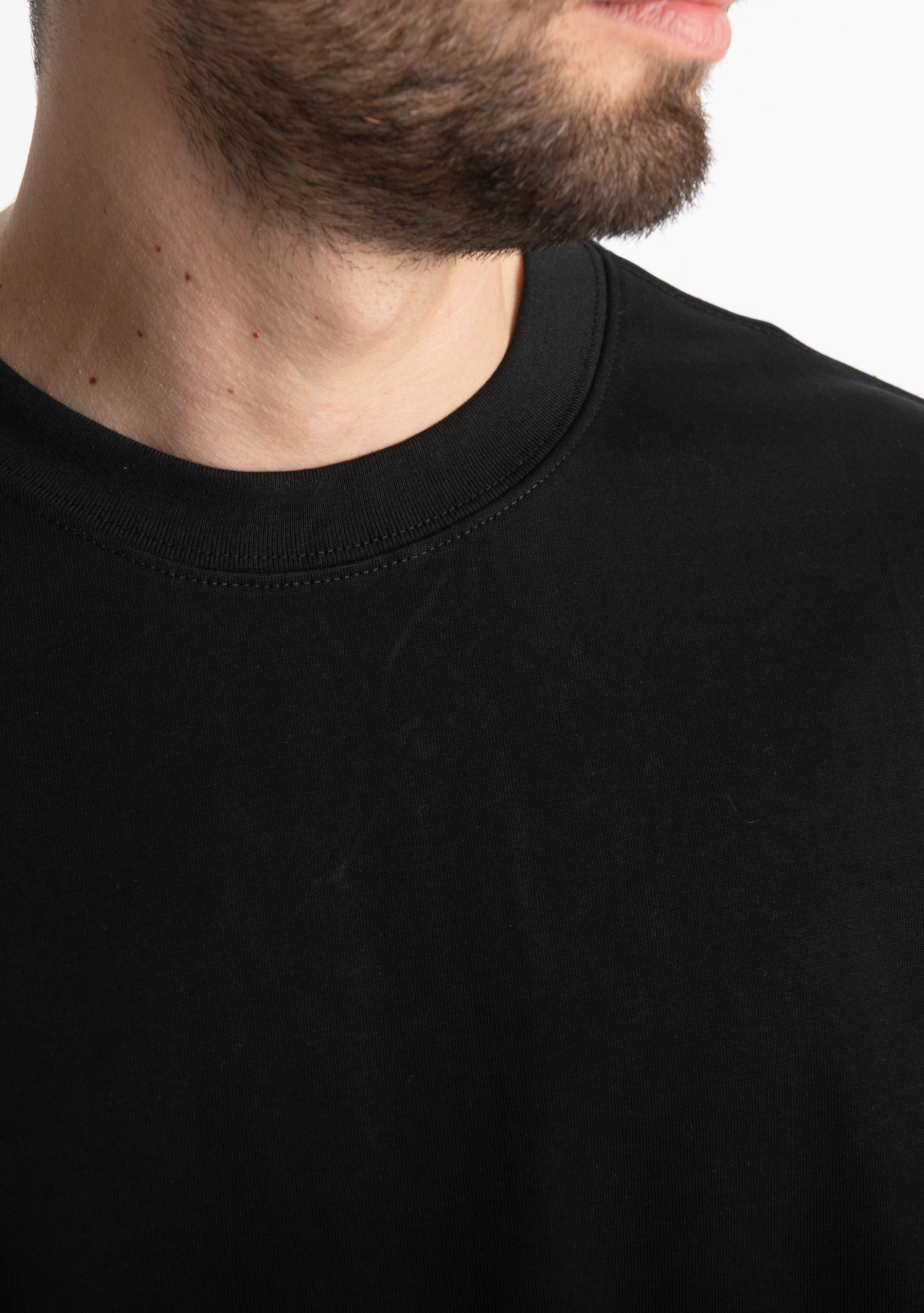 T-Shirt Basic Relax Fit Nera