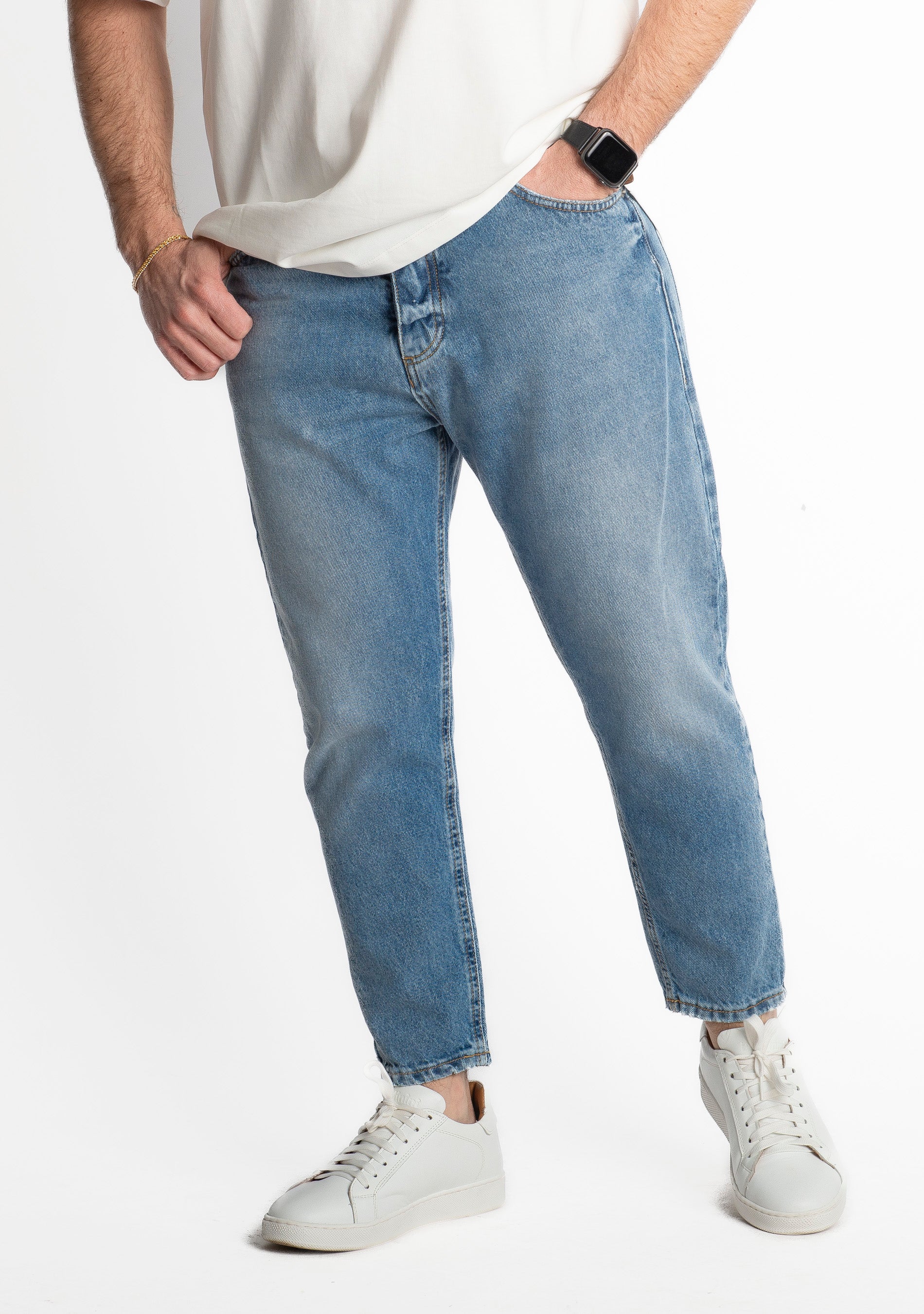 Jeans Uomo Carrot Fit S16