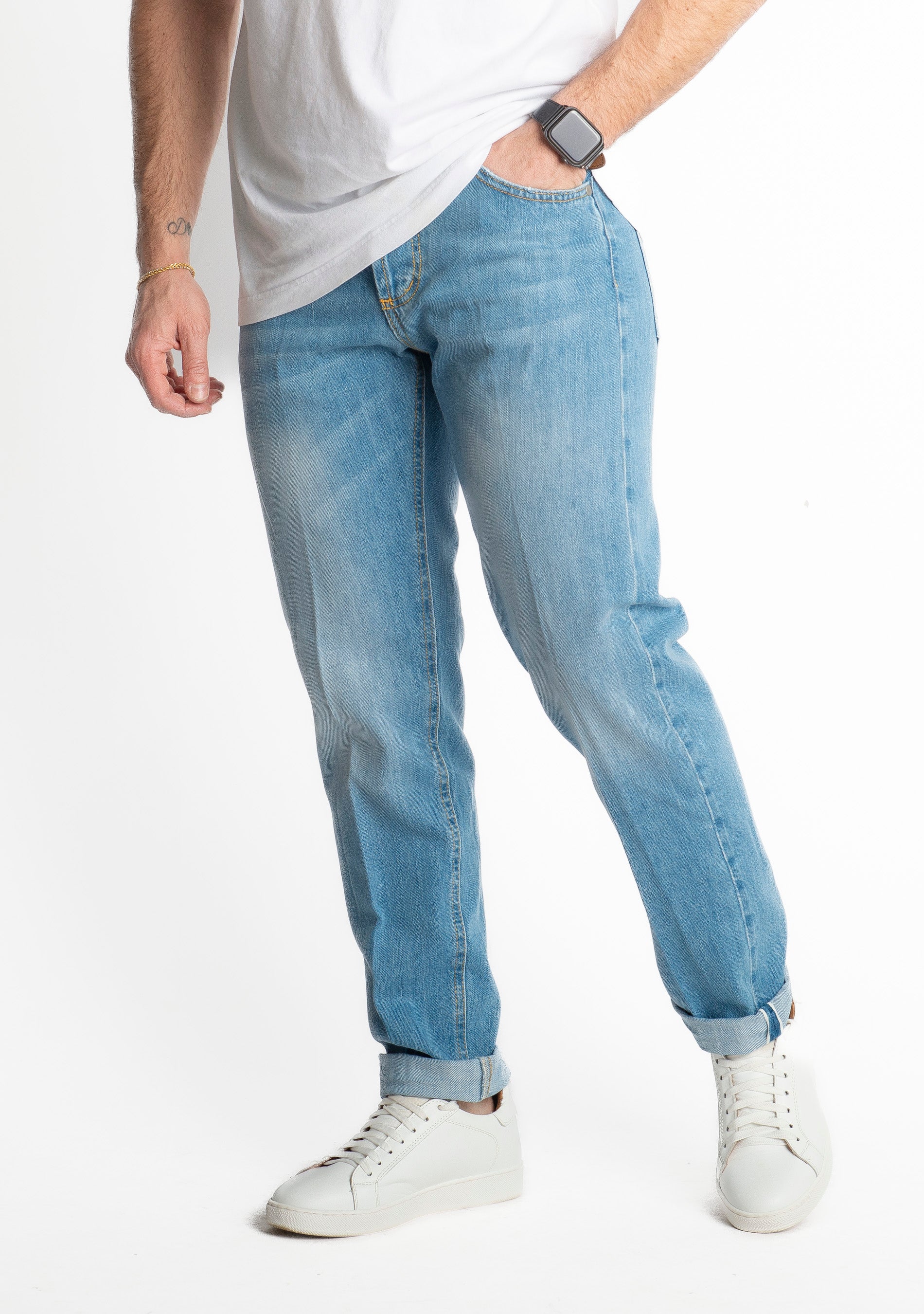 Jeans Regular Cimosato 014 Chiaro